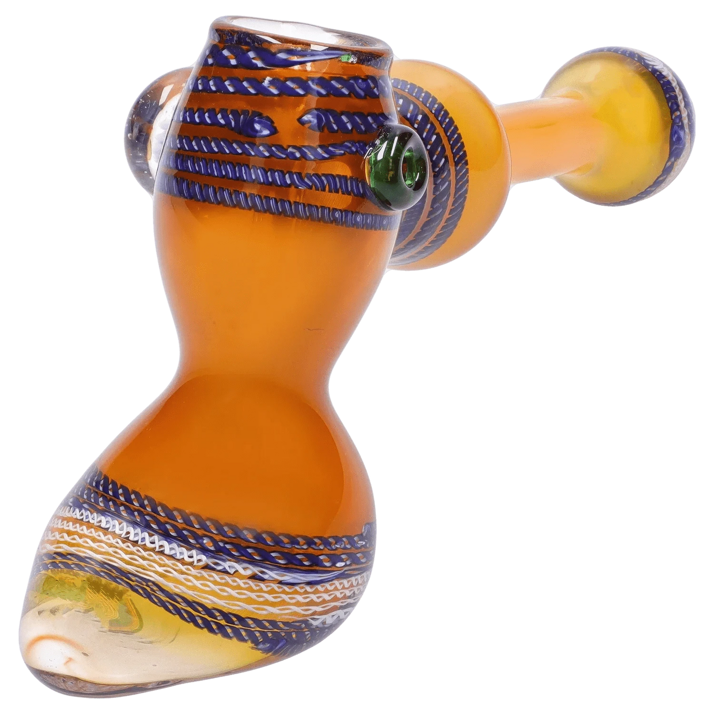 DHC Bubbler DHC Gold Fume with Locket Hammer Bubbler - 9 in.