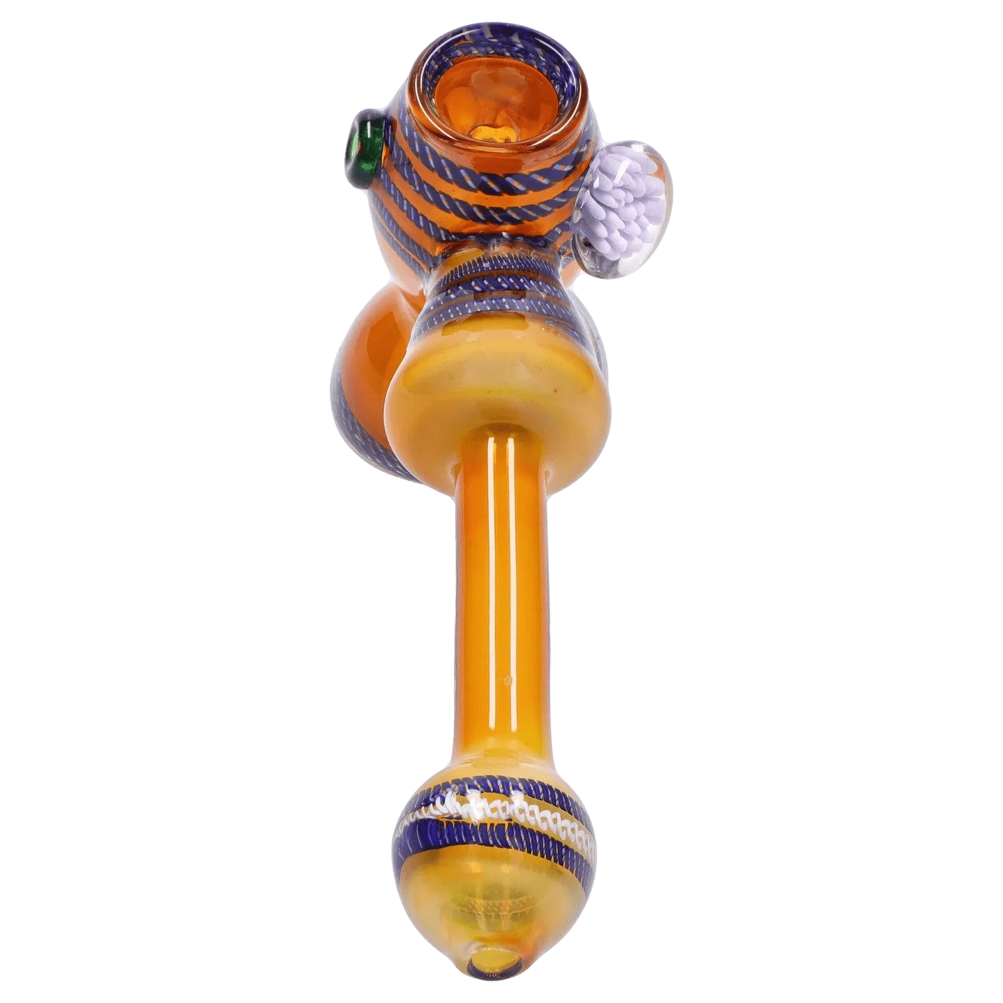 DHC Bubbler DHC Gold Fume with Locket Hammer Bubbler - 9 in.
