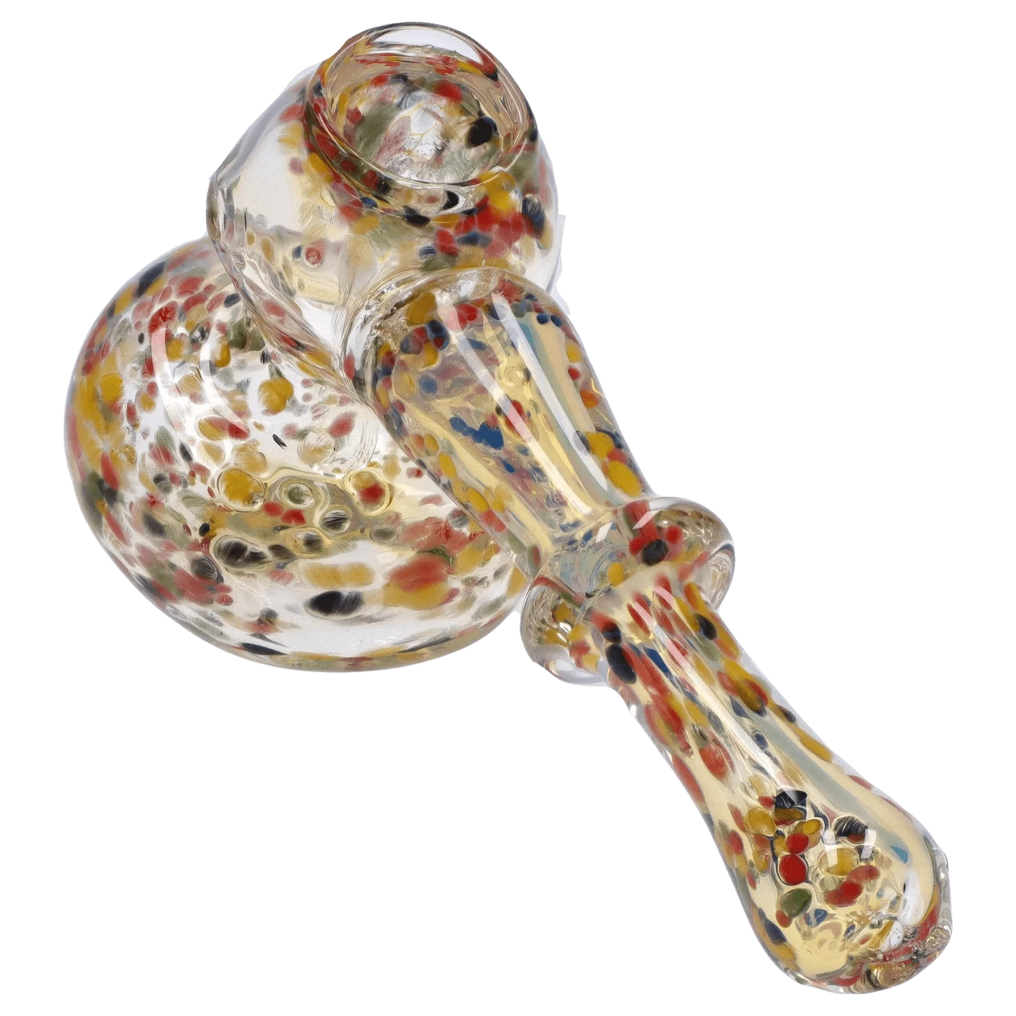 DHC Bubbler DHC Rainbow Frit Hammer Bubbler - 5 in.