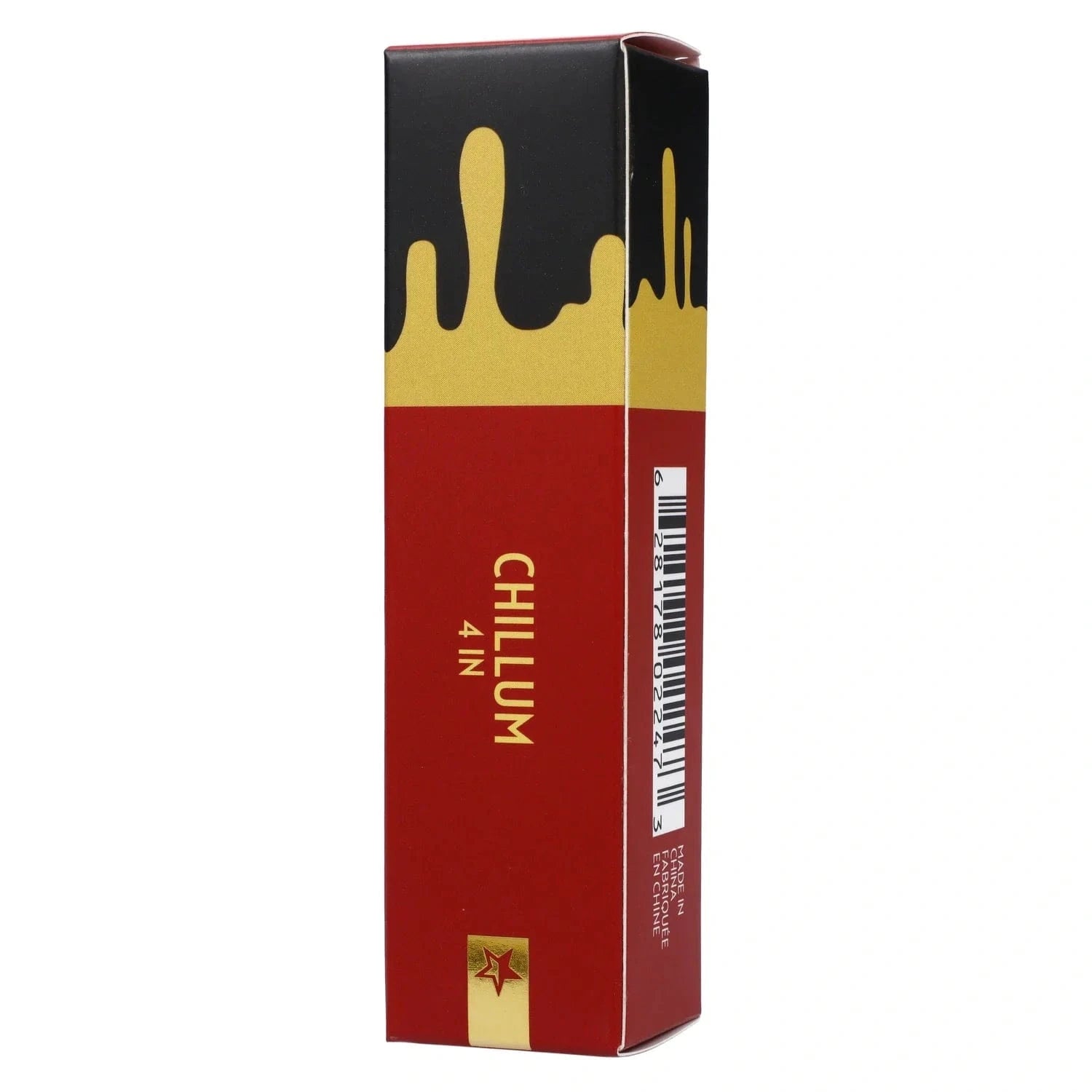 Valiant Distribution Chillum Famous Design Surrender Chillum - 4 in.