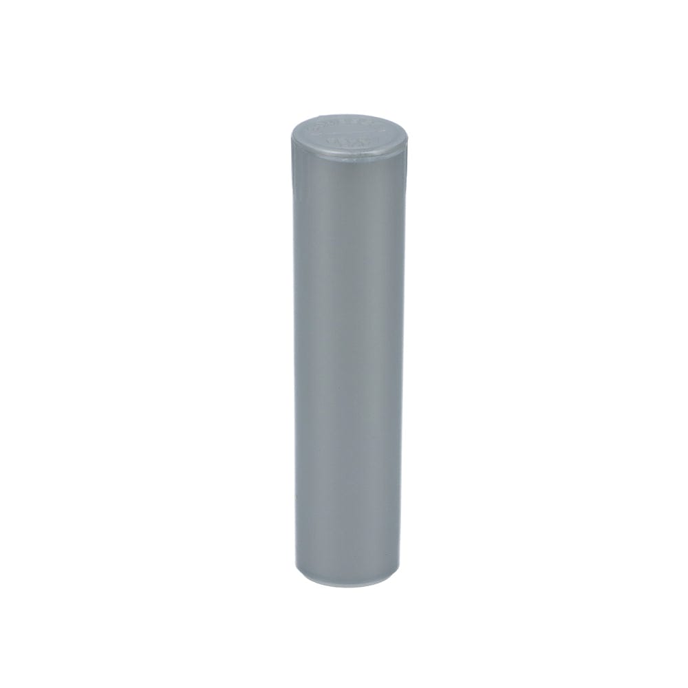 A matte grey CR Joint Tube-Matte Grey-78mm is shown in a close-up, side view with a smooth, cylindrical shape.