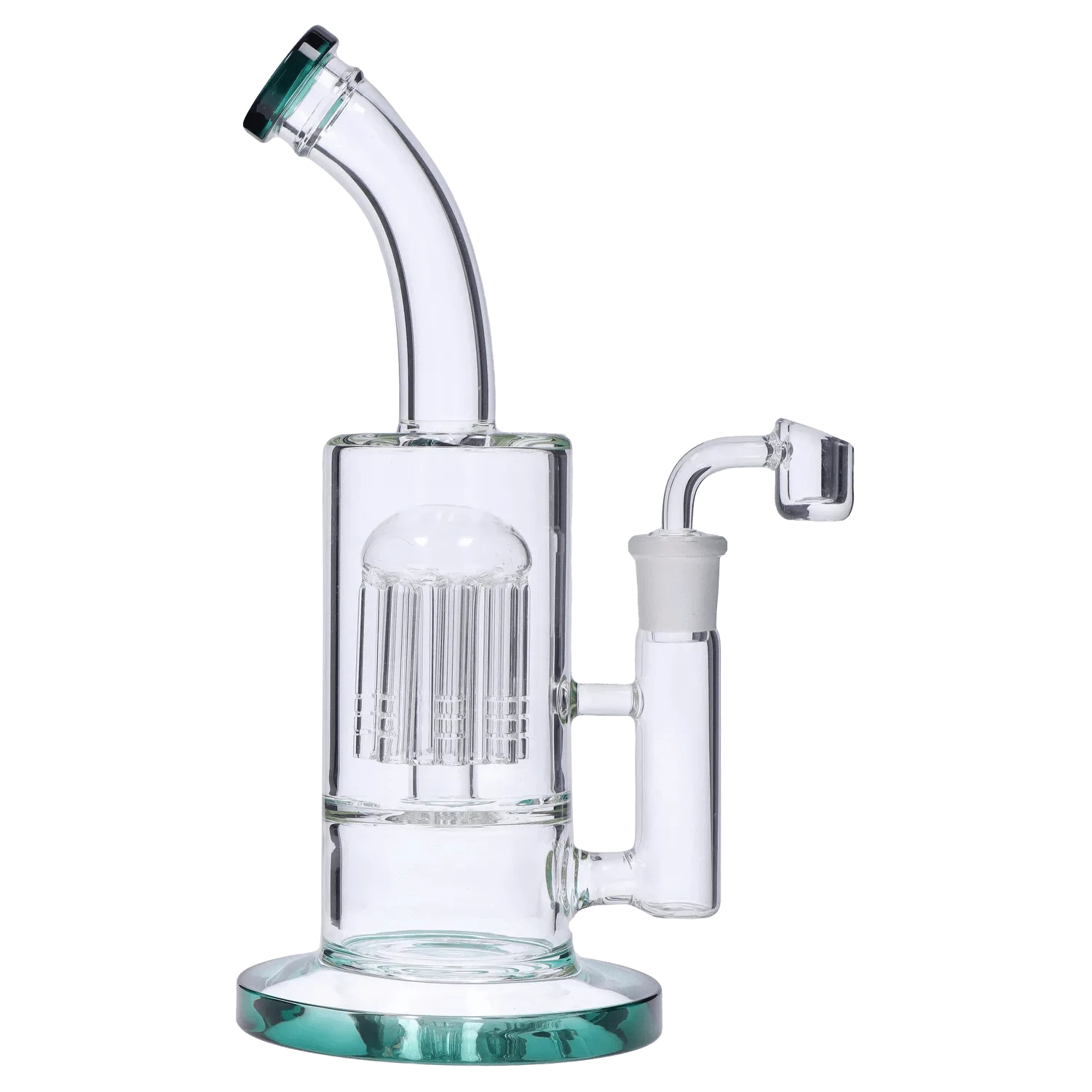 DHC Generic Dab Rig DHC Bent Neck with Tree Perc Dab Rig - 9 in.