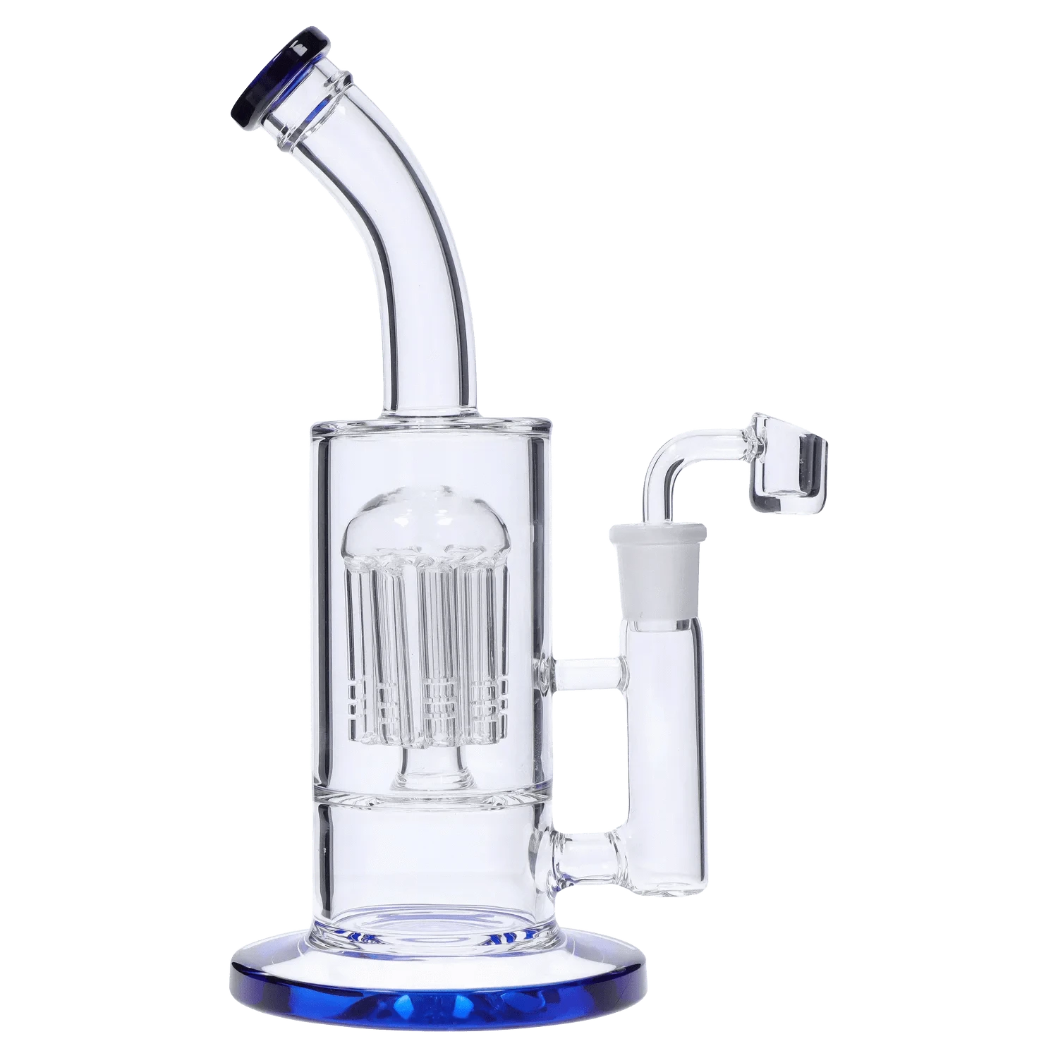 DHC Generic Dab Rig DHC Bent Neck with Tree Perc Dab Rig - 9 in.