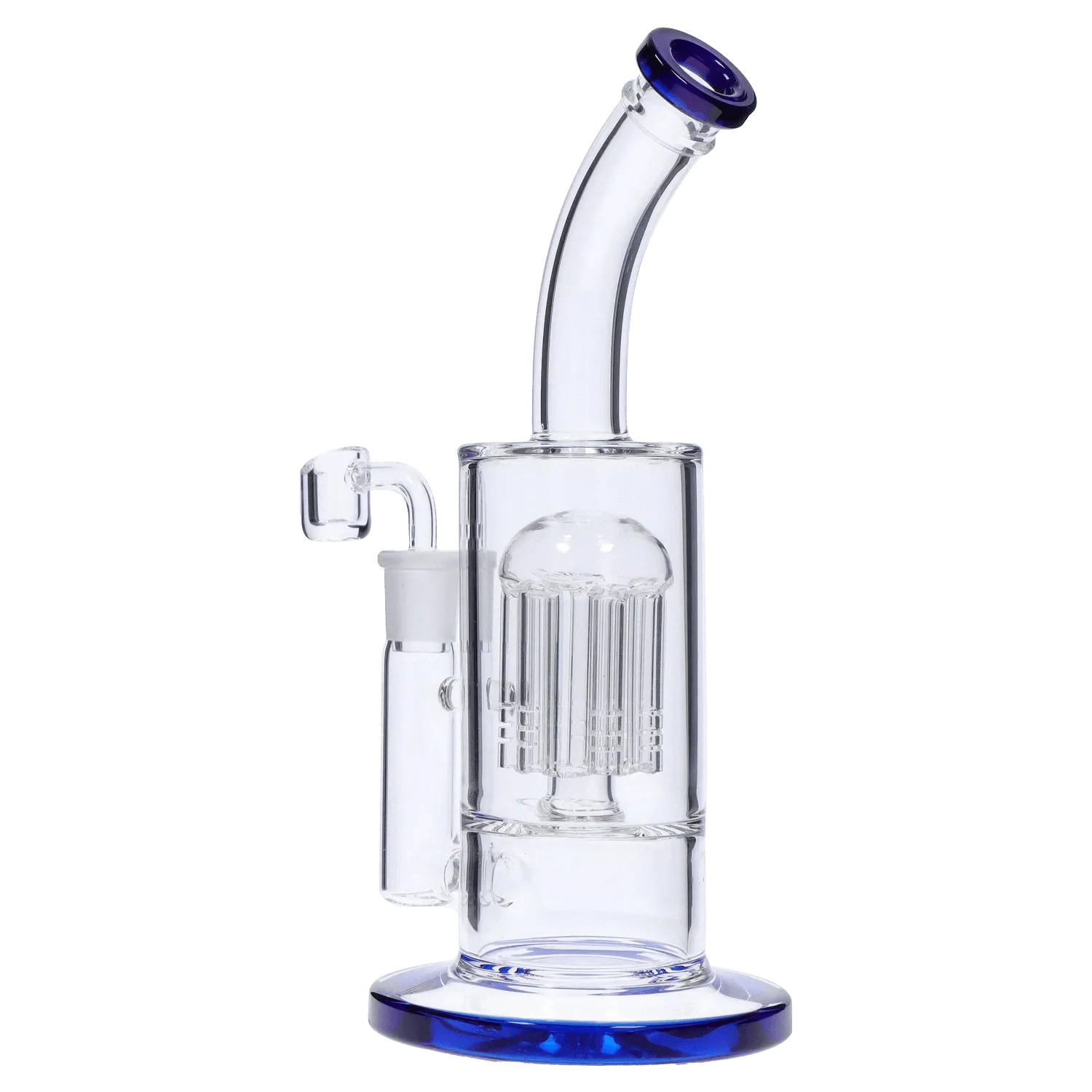 DHC Generic Dab Rig DHC Bent Neck with Tree Perc Dab Rig - 9 in.