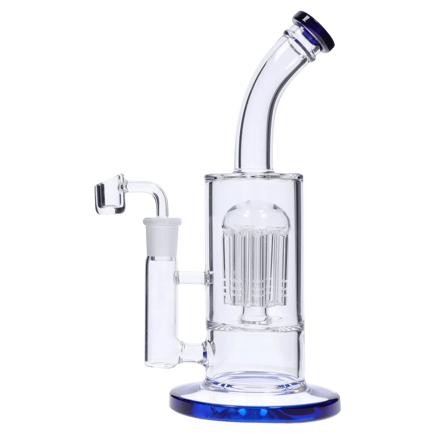 DHC Generic Dab Rig DHC Bent Neck with Tree Perc Dab Rig - 9 in.