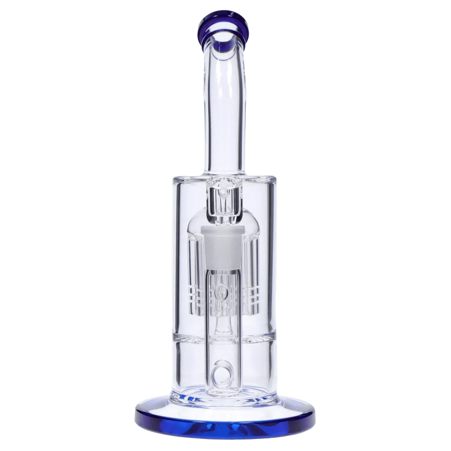 DHC Generic Dab Rig DHC Bent Neck with Tree Perc Dab Rig - 9 in.