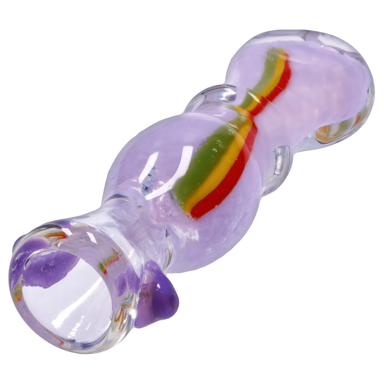 Valiant Distribution DHC Frit Rasta One Hitter - 3 in.