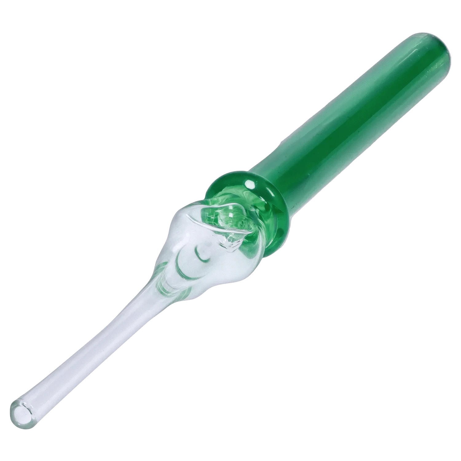 Valiant Distribution Green DHC Glass Straw