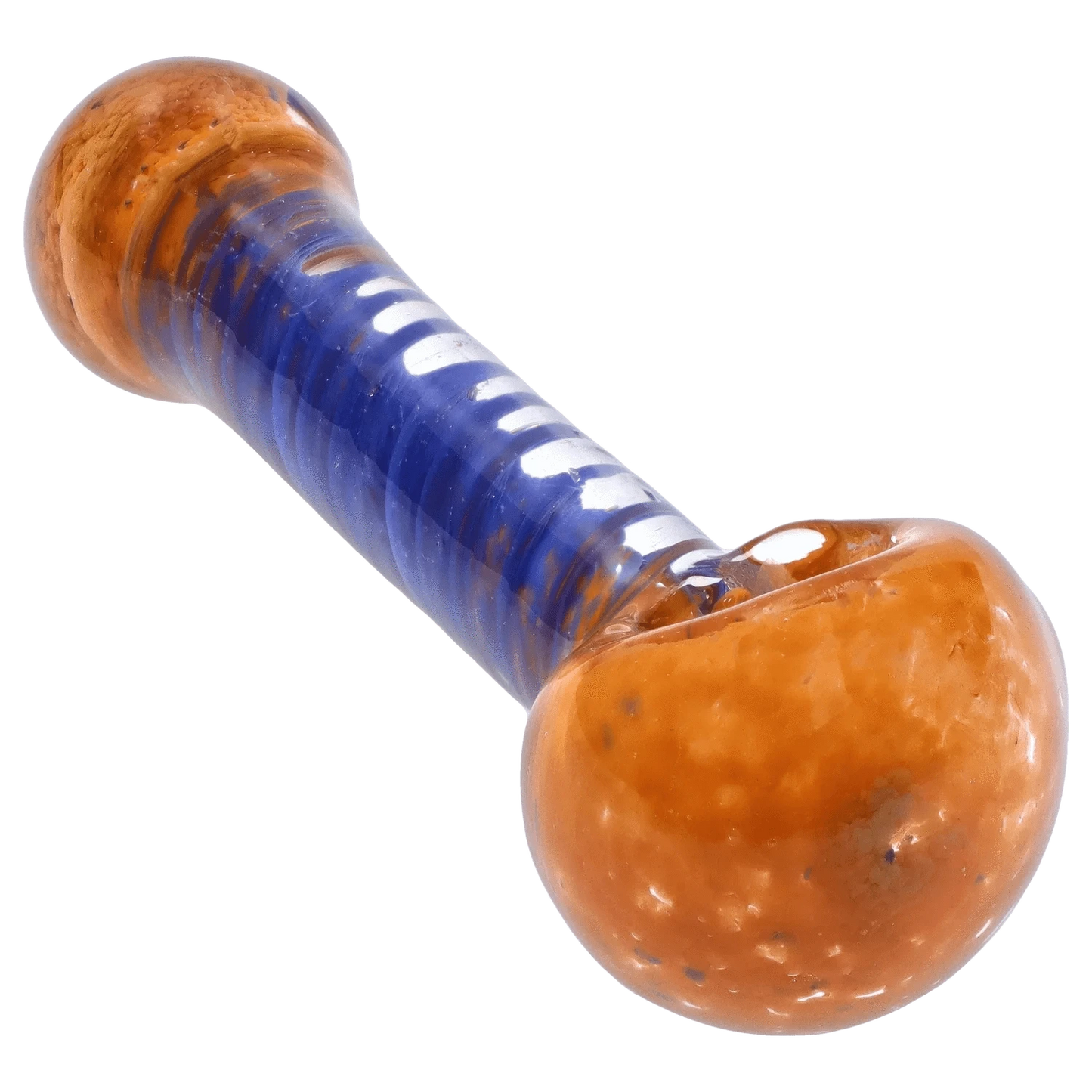 DHC Hand Pipe DHC Frit Spiral Spoon Pipe - 4.5 in.