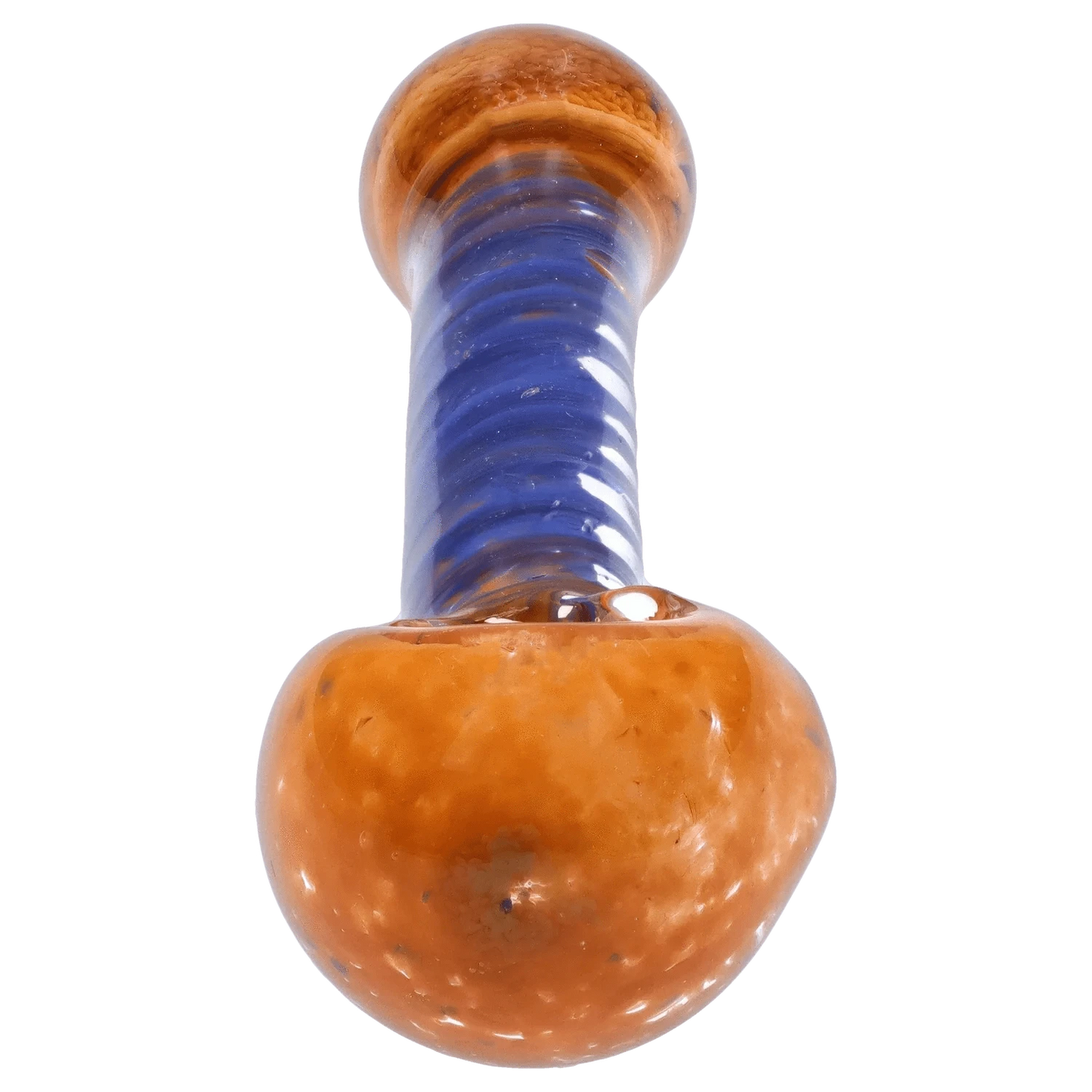 DHC Hand Pipe DHC Frit Spiral Spoon Pipe - 4.5 in.