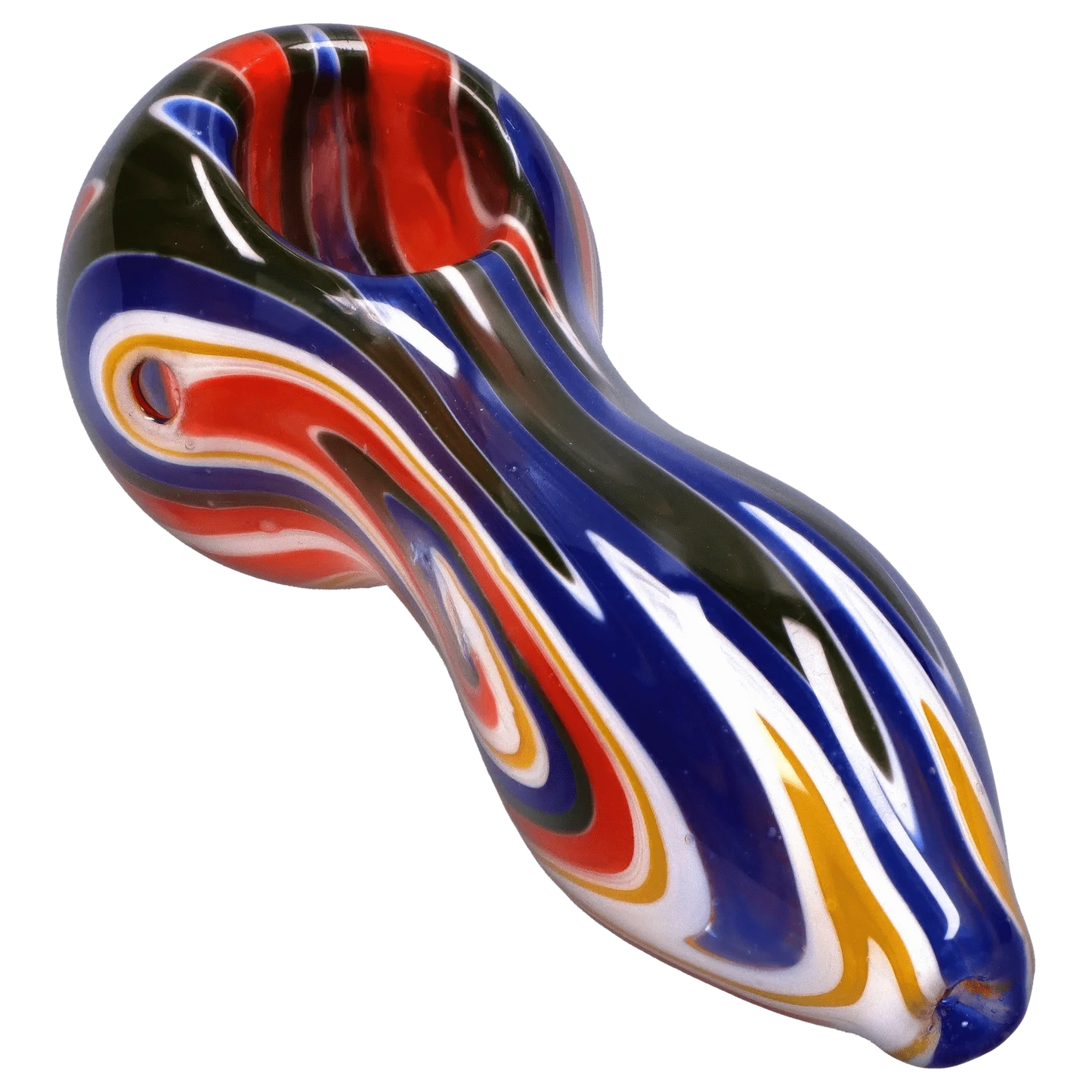 DHC Hand Pipe DHC Slime Reversal Wig Wag Spoon Pipe - 4.5 in.