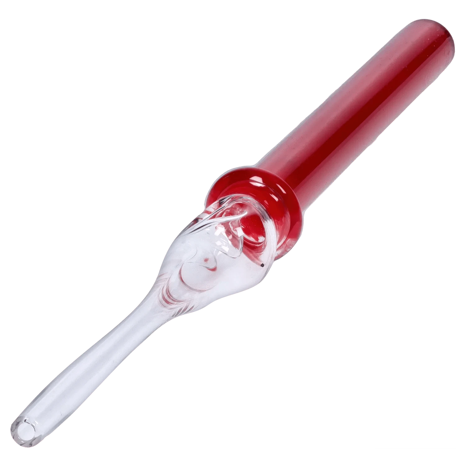 Valiant Distribution Red DHC Glass Straw
