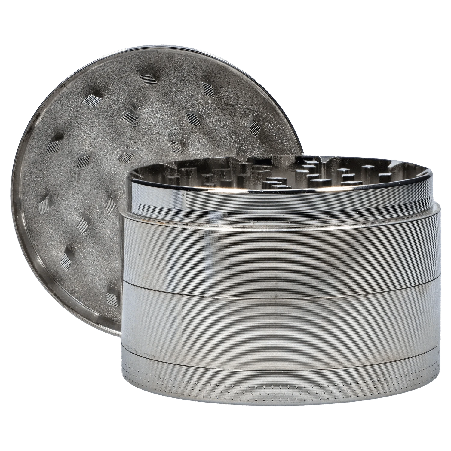 Valiant Distribution Silver DHC Silver 3-Stage Grinder - 63mm