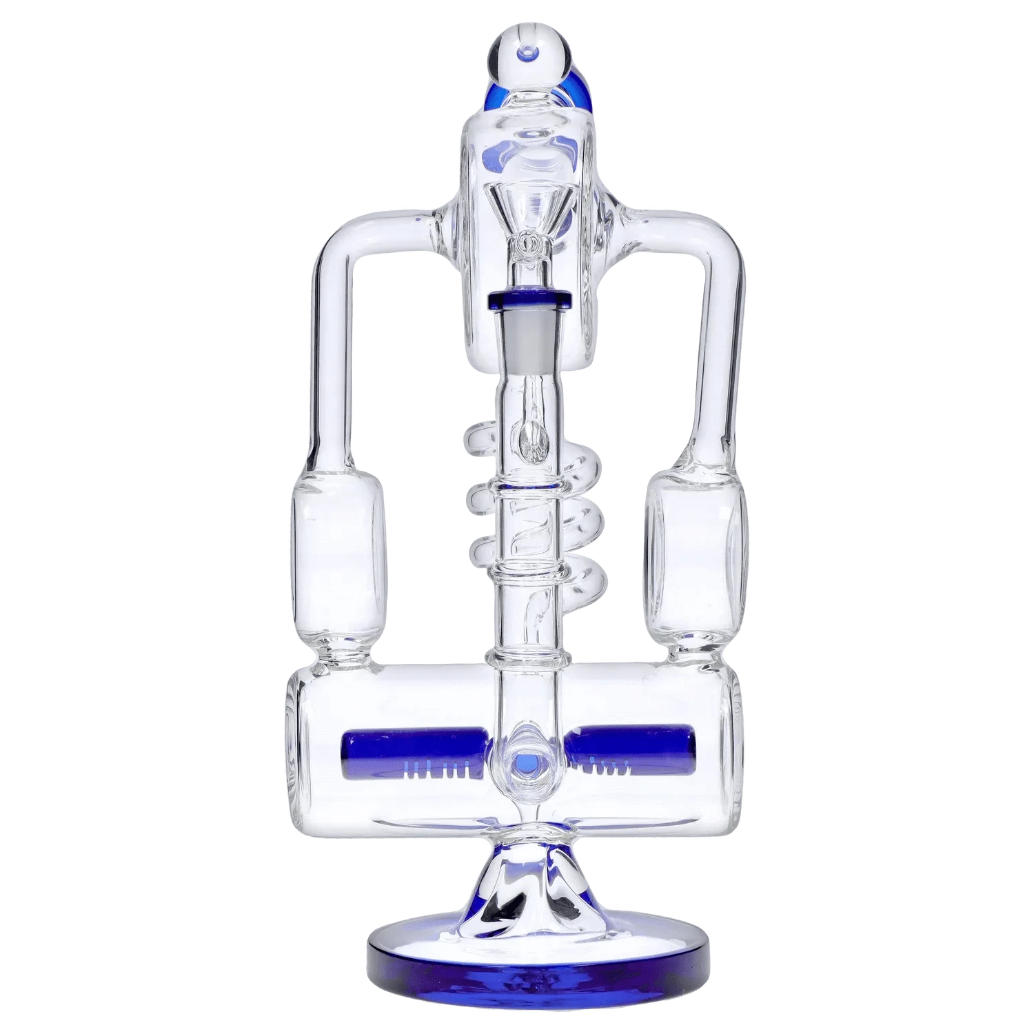 DHC Generic Water Pipe DHC Barrel with Inline Perc Water Pipe - 13 in.
