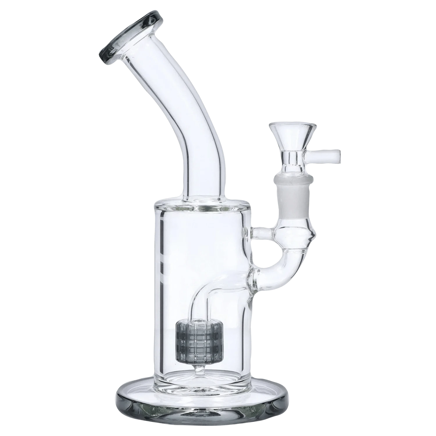 DHC Generic Water Pipe DHC Bent Neck with Matrix Perc Water Pipe - 9 in.