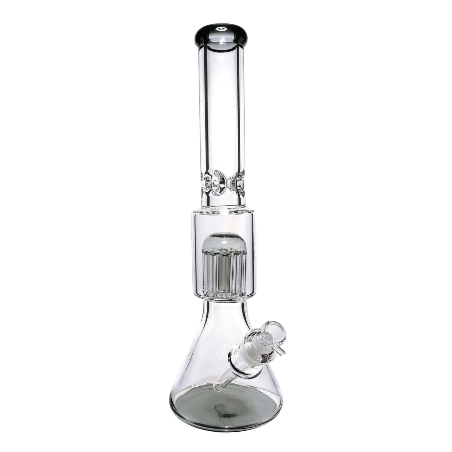Valiant Distribution Water Pipe DHC Big Chamber with Tree Perc Water Pipe - 18 in.