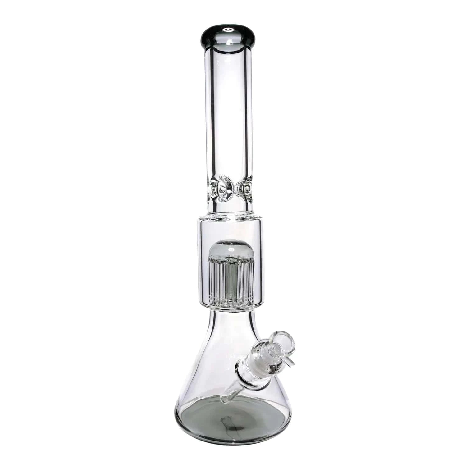 Valiant Distribution Water Pipe DHC Big Chamber with Tree Perc Water Pipe - 18 in.