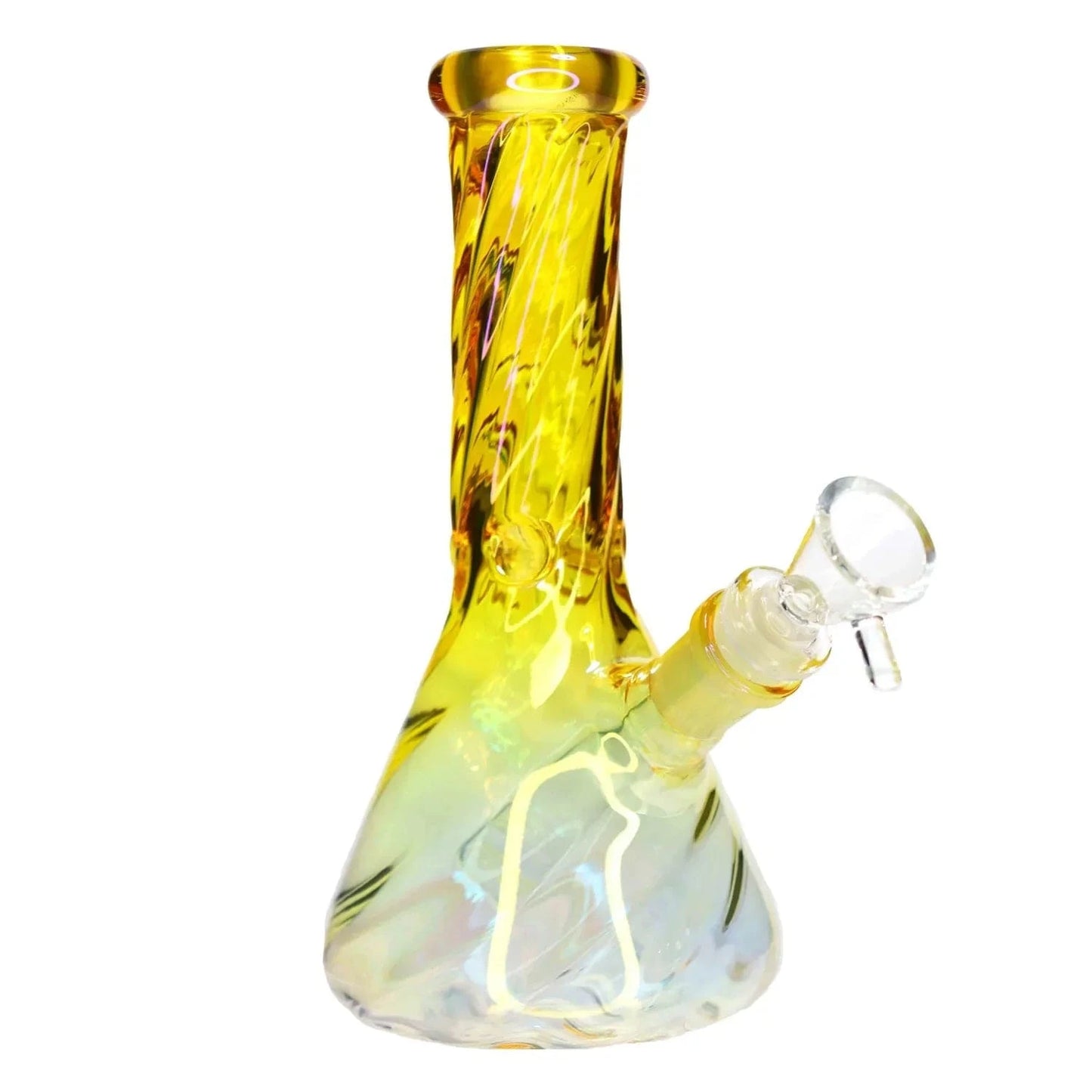 Valiant Distribution Water Pipe DHC Twisted Beaker Water Pipe - 8 in.