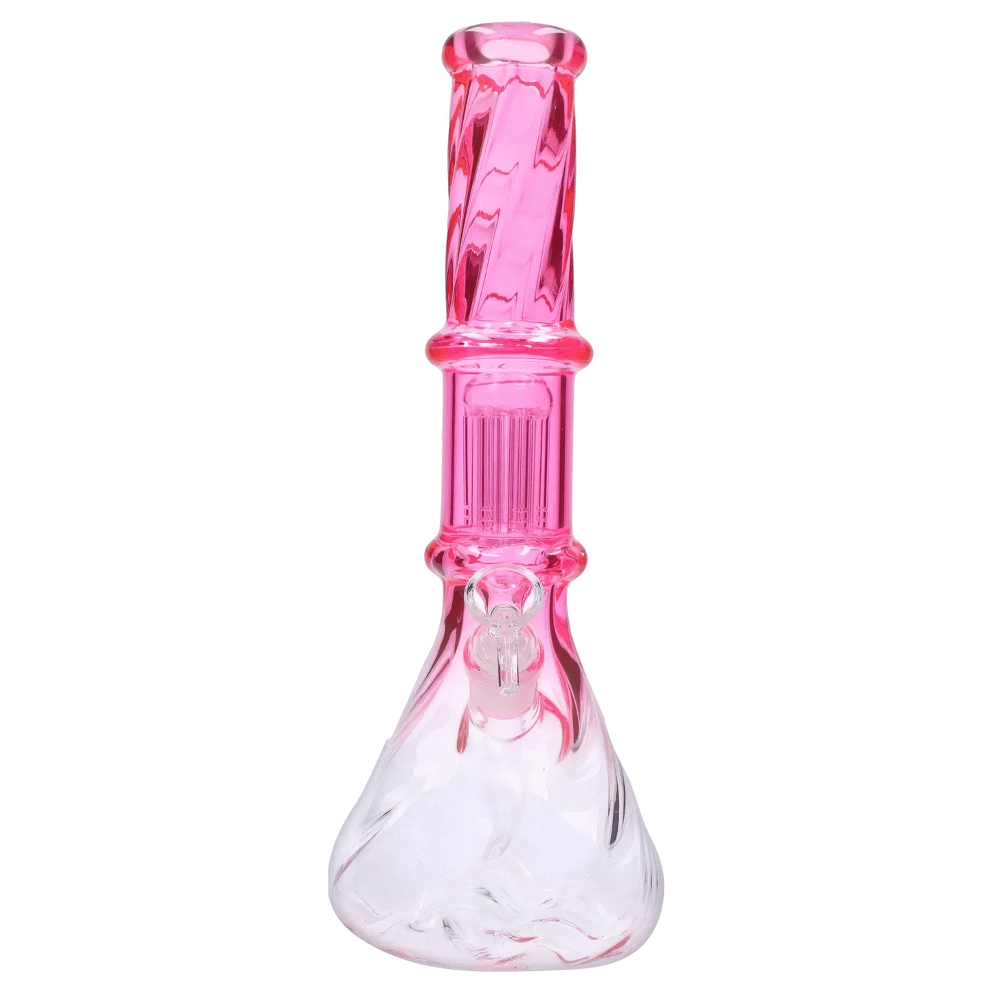 Valiant Distribution Water Pipe DHC Twisted Neon Beaker with Tree Perc