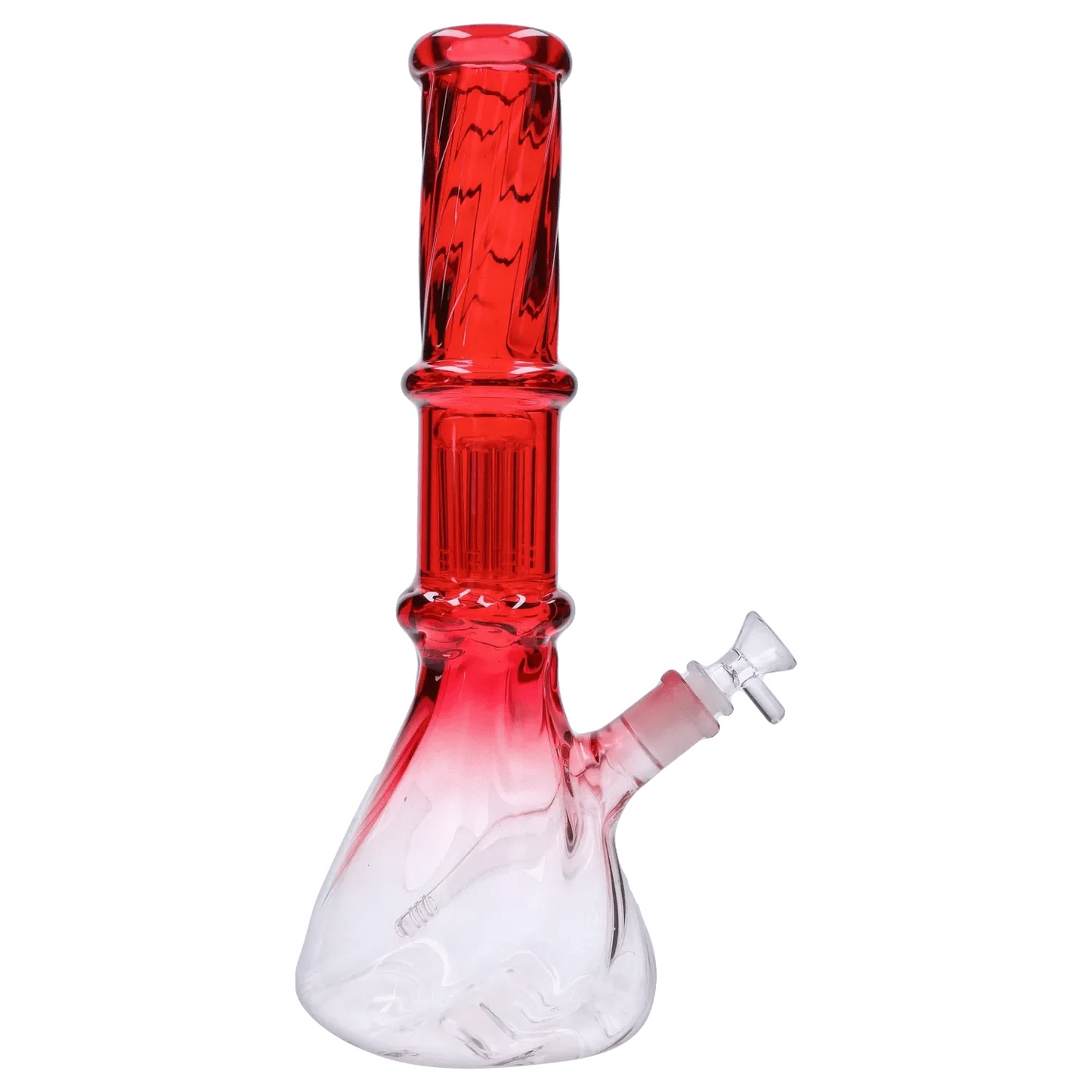 Valiant Distribution Water Pipe DHC Twisted Neon Beaker with Tree Perc