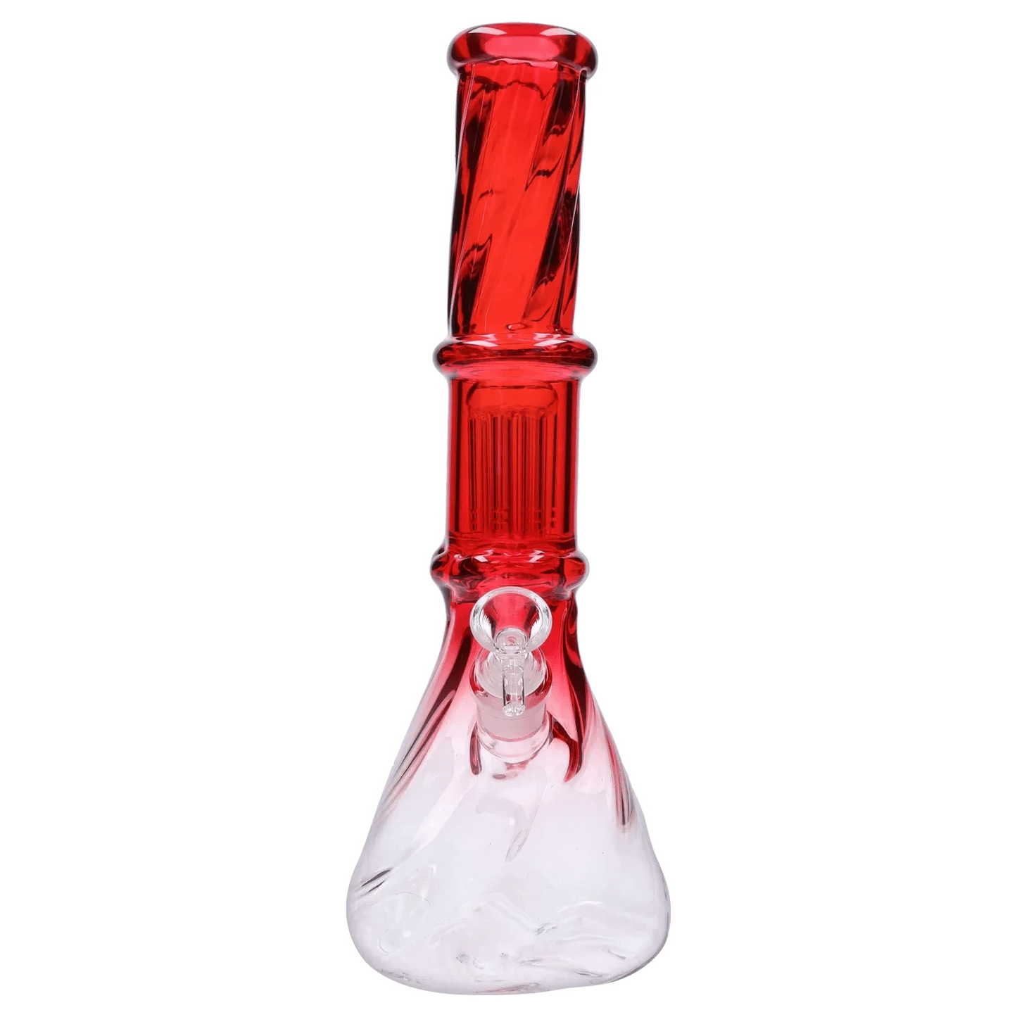 Valiant Distribution Water Pipe DHC Twisted Neon Beaker with Tree Perc
