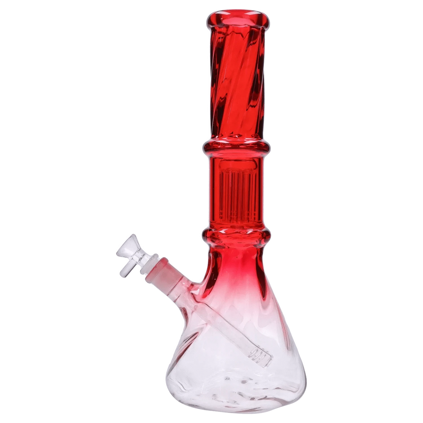 Valiant Distribution Water Pipe DHC Twisted Neon Beaker with Tree Perc