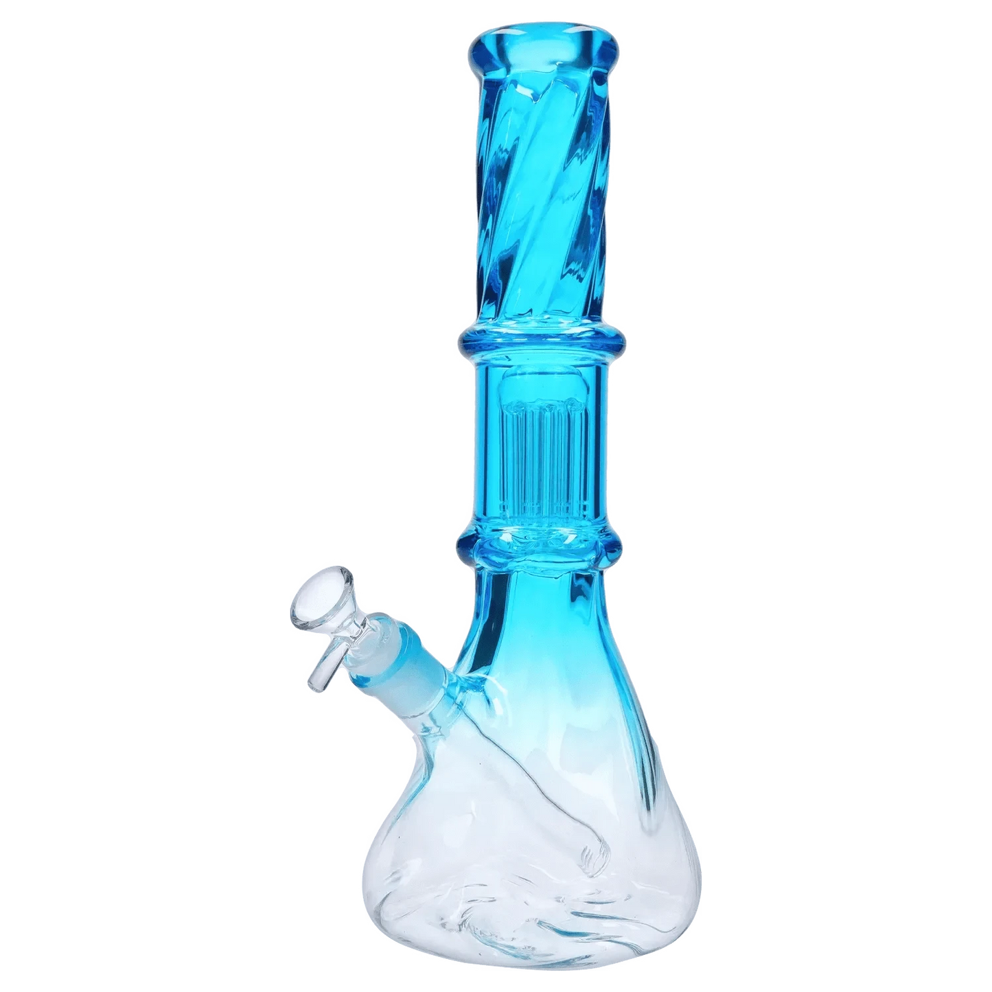 Valiant Distribution Water Pipe DHC Twisted Neon Beaker with Tree Perc