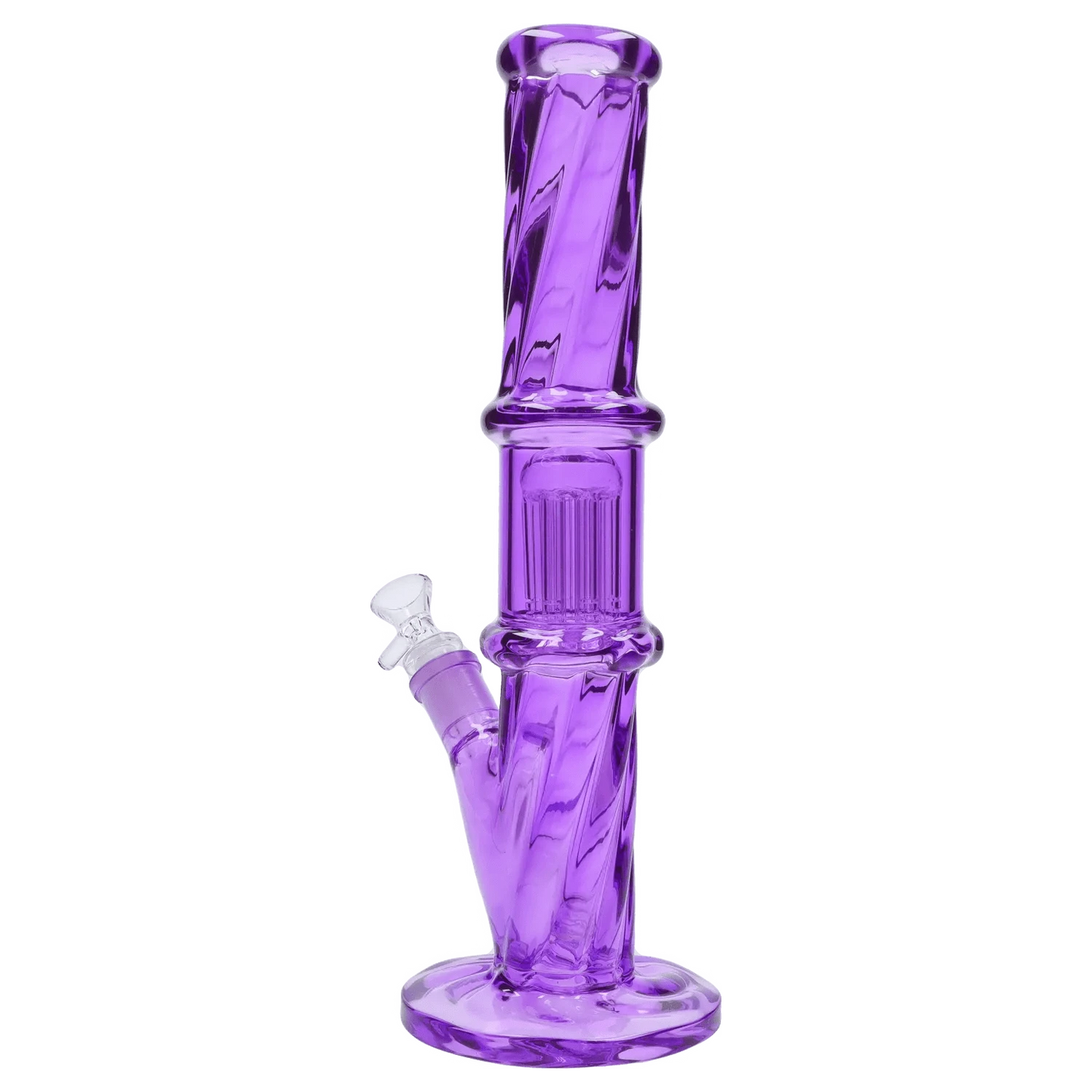 Valiant Distribution Water Pipe DHC Twisted Straight Tube with Tree Perc