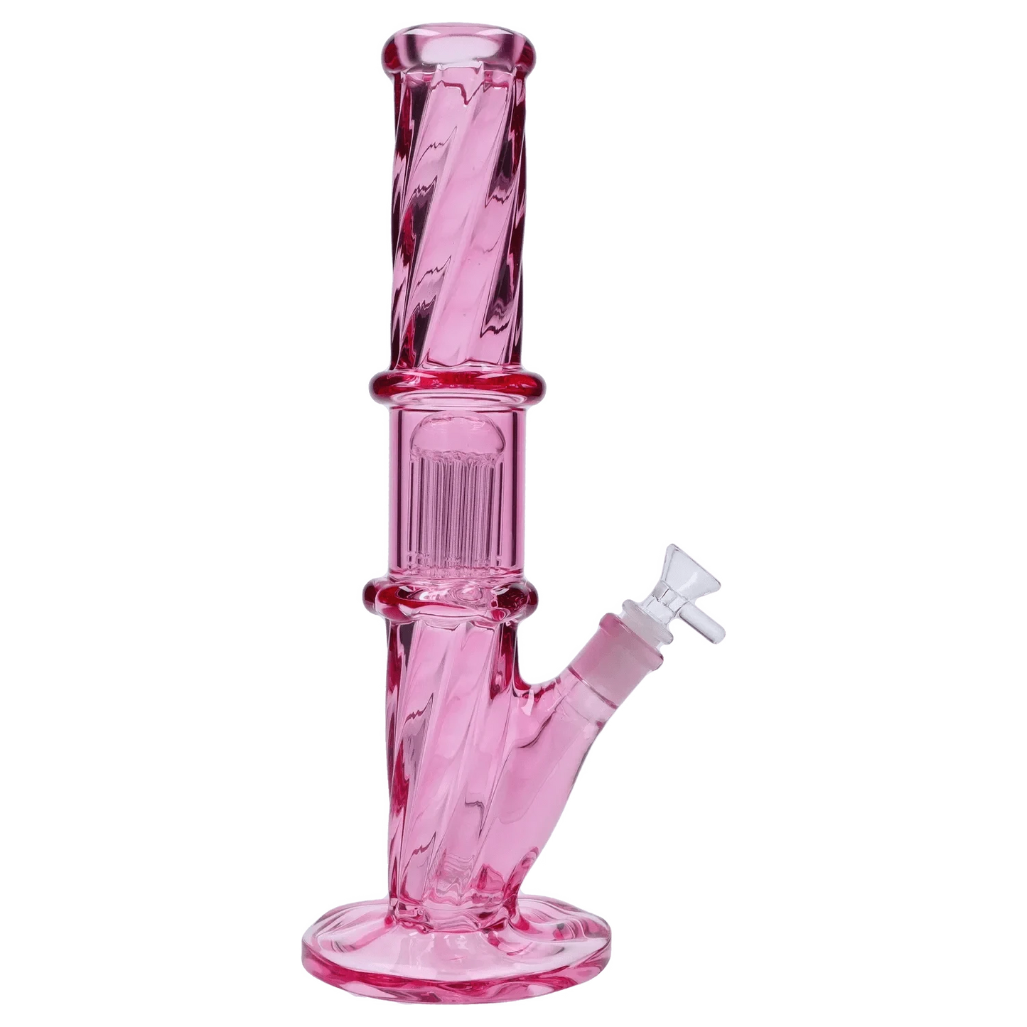Valiant Distribution Water Pipe DHC Twisted Straight Tube with Tree Perc