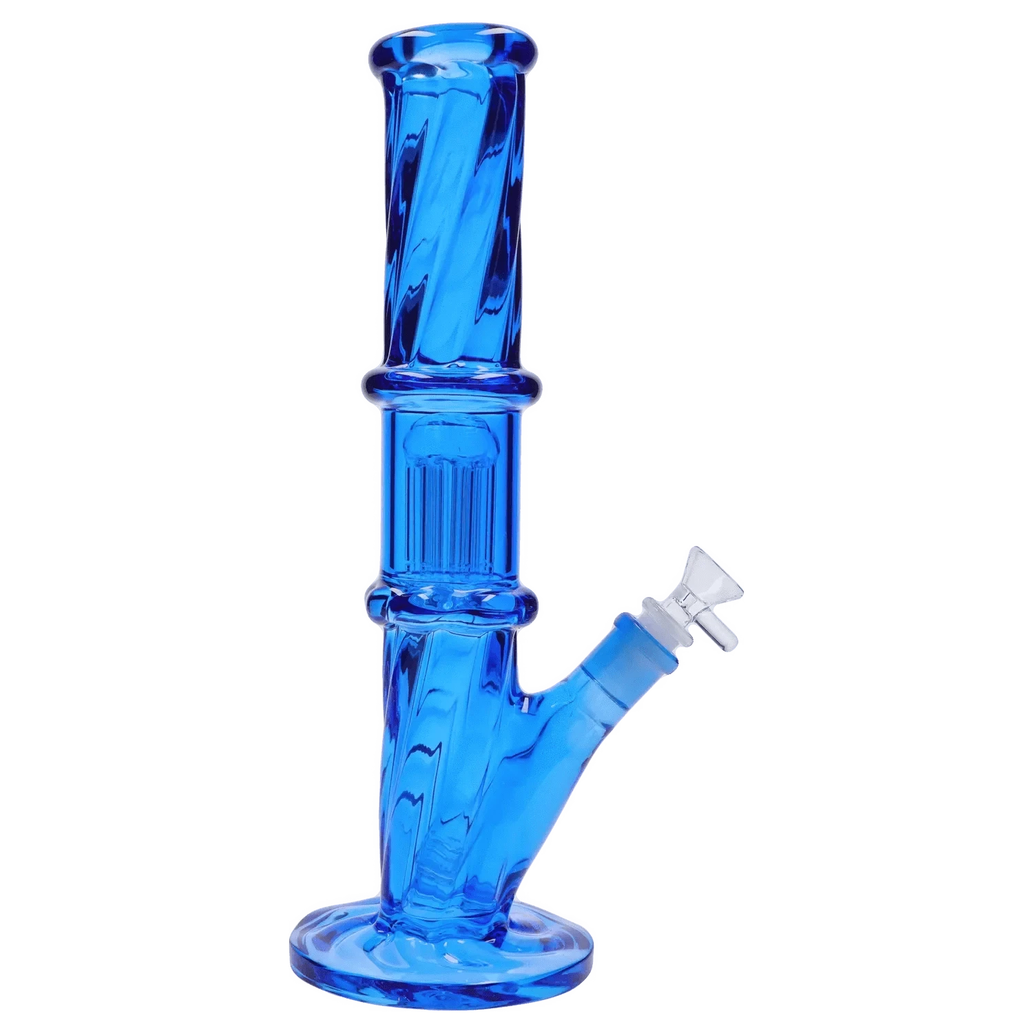 Valiant Distribution Water Pipe DHC Twisted Straight Tube with Tree Perc