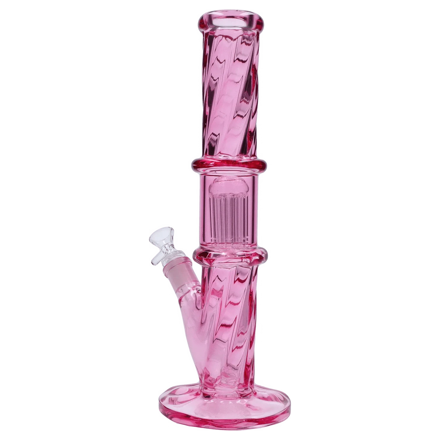 Valiant Distribution Water Pipe DHC Twisted Straight Tube with Tree Perc