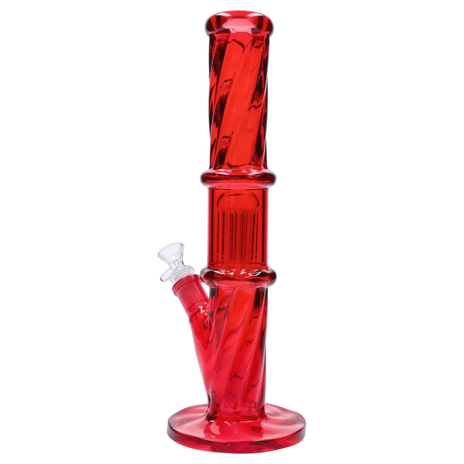 Valiant Distribution Water Pipe DHC Twisted Straight Tube with Tree Perc