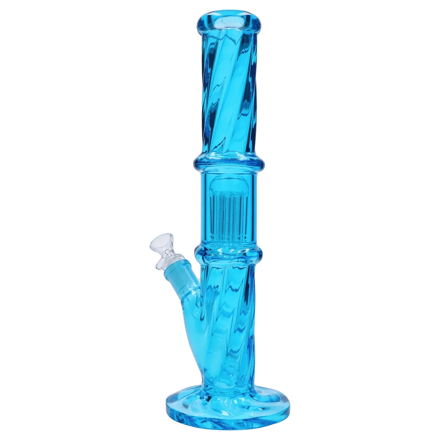 Valiant Distribution Water Pipe DHC Twisted Straight Tube with Tree Perc
