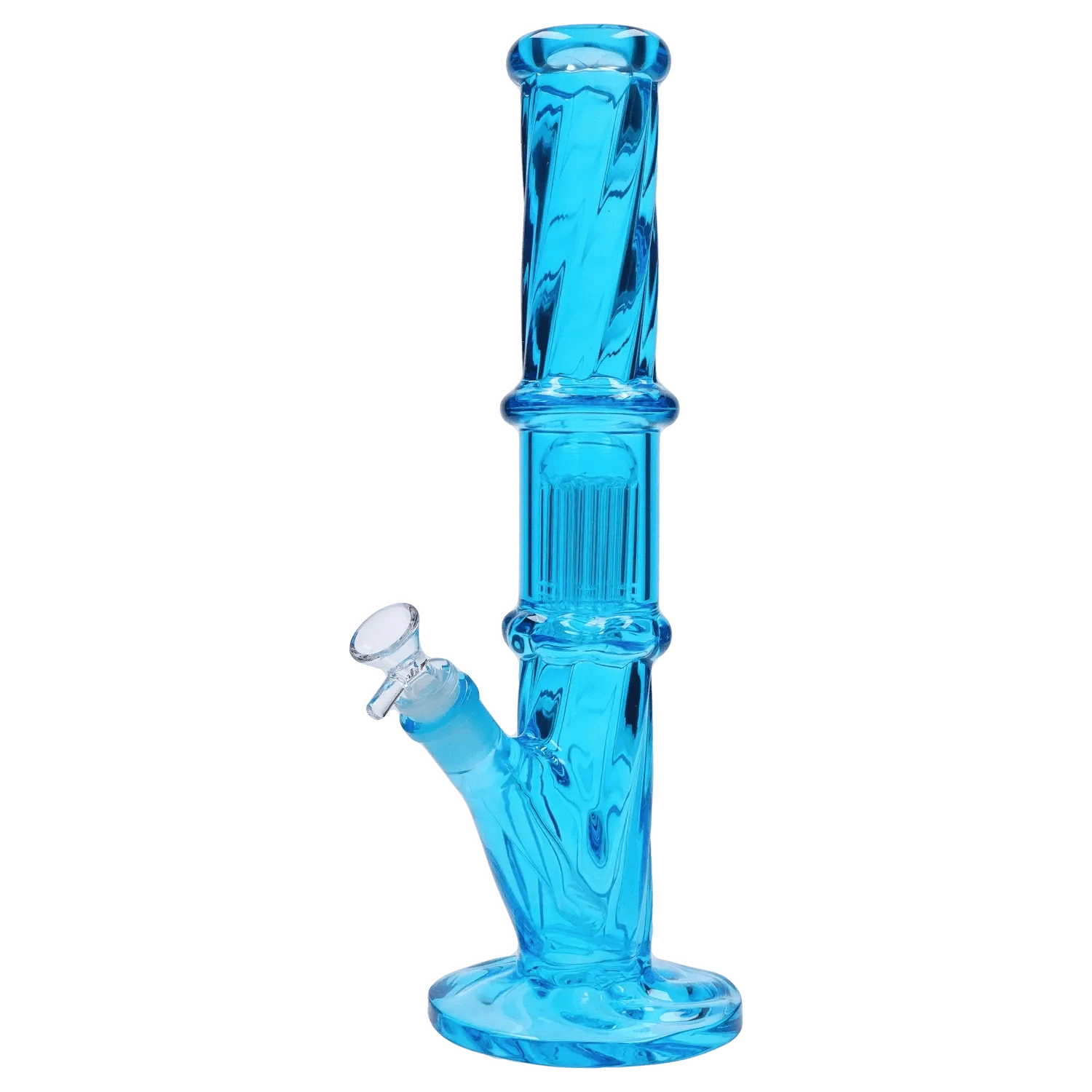 Valiant Distribution Water Pipe DHC Twisted Straight Tube with Tree Perc