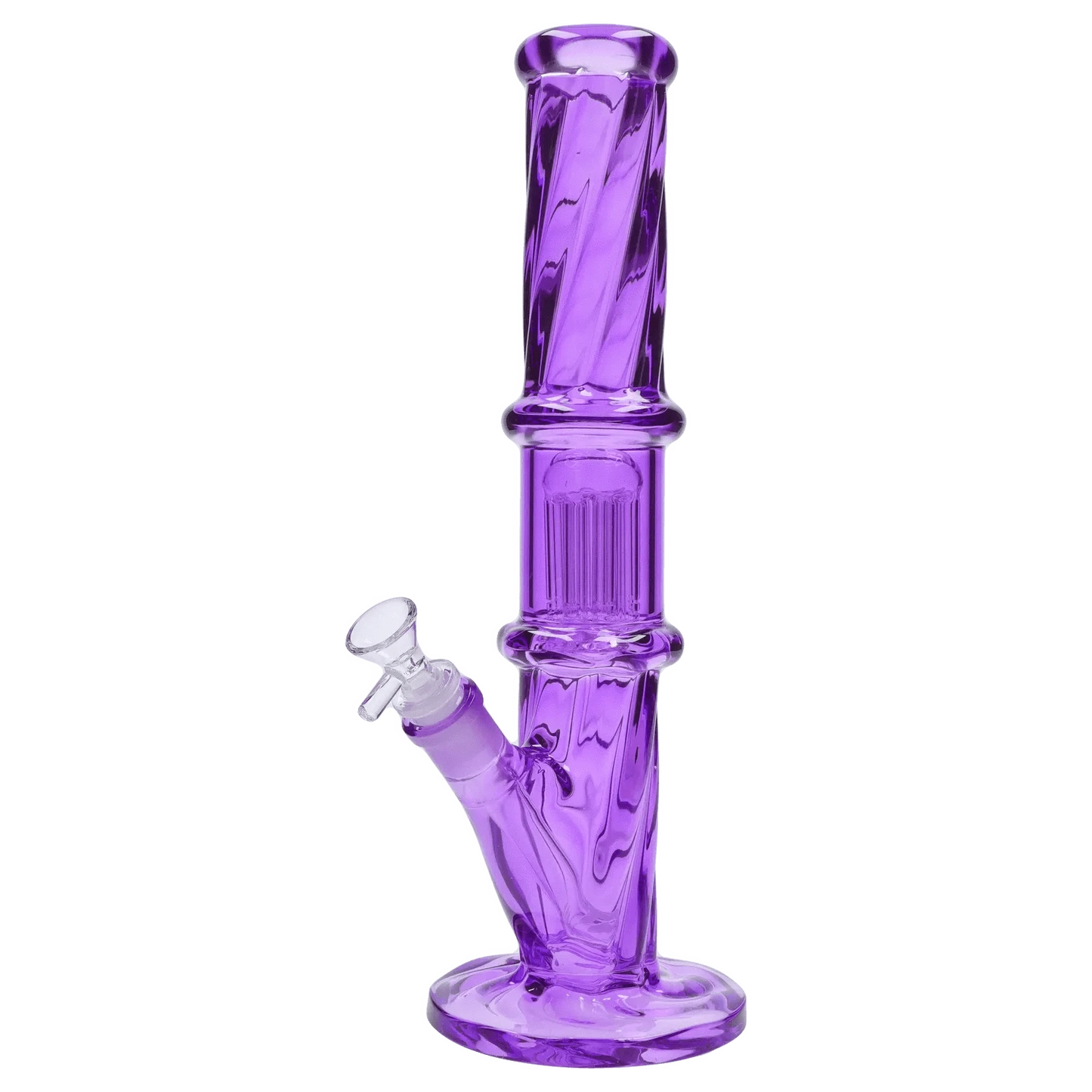 Valiant Distribution Water Pipe DHC Twisted Straight Tube with Tree Perc