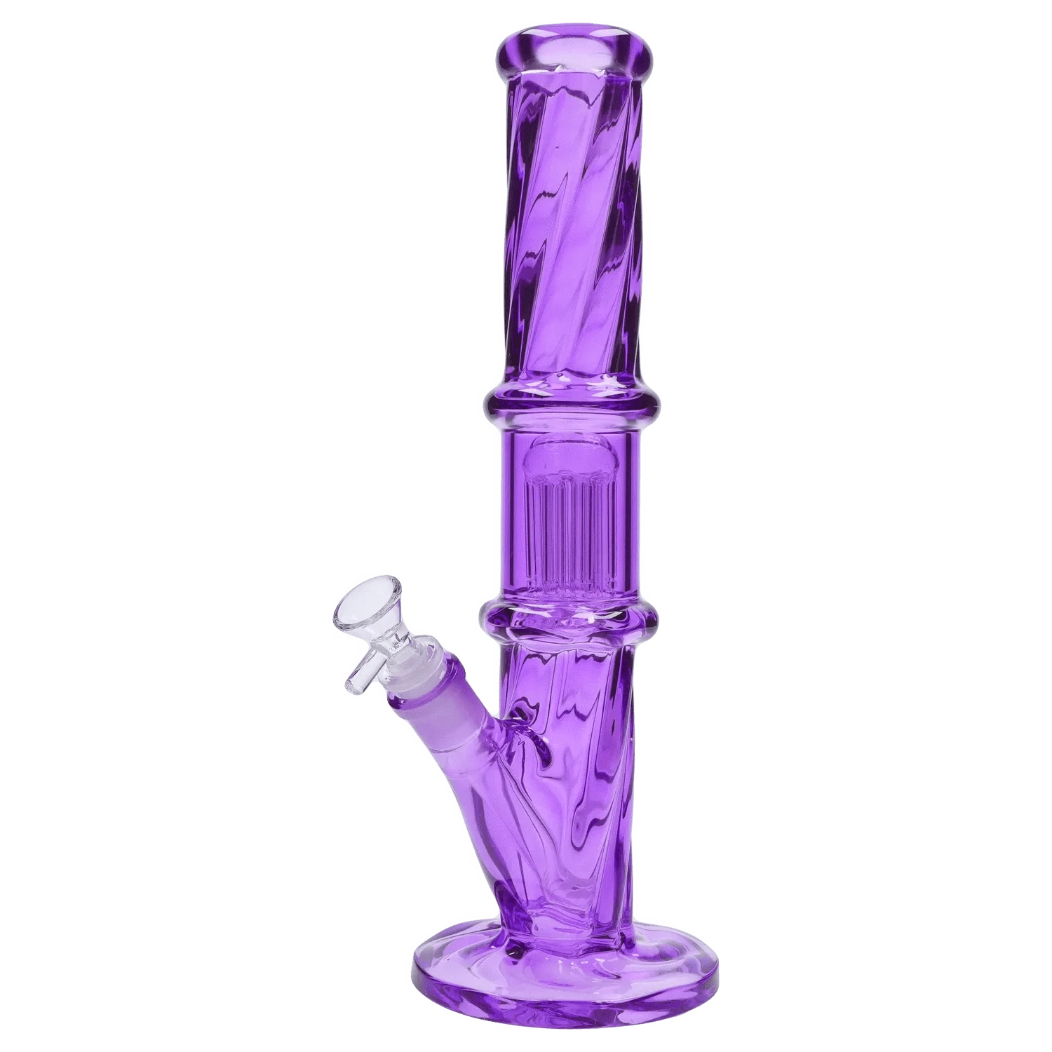 Valiant Distribution Water Pipe DHC Twisted Straight Tube with Tree Perc