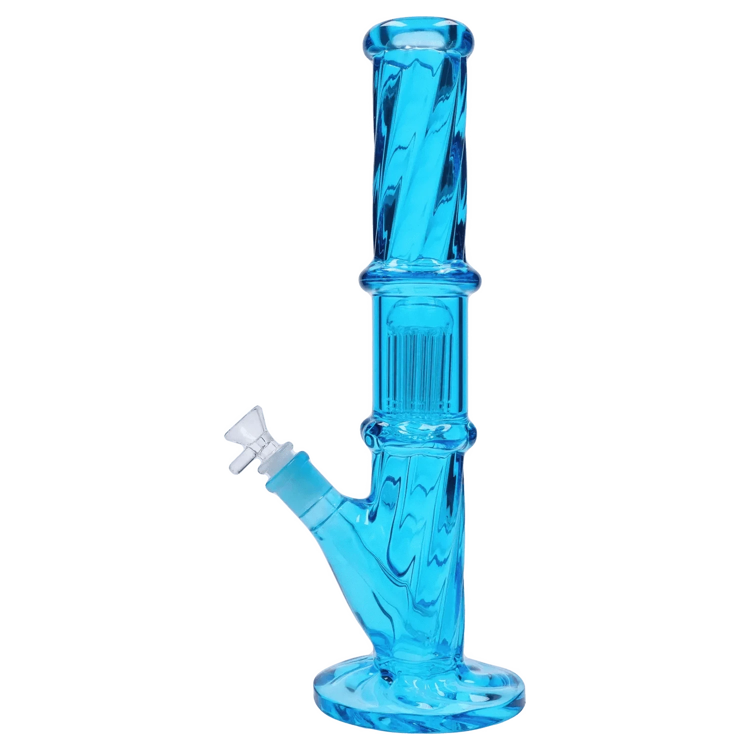 Valiant Distribution Water Pipe DHC Twisted Straight Tube with Tree Perc