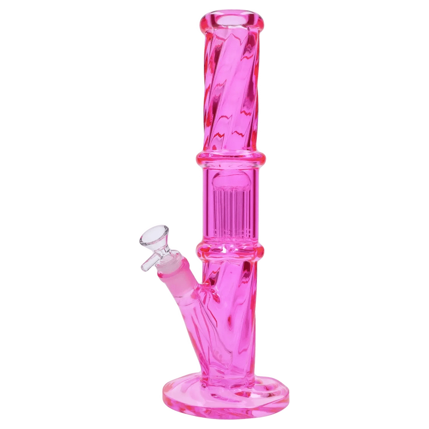 Valiant Distribution Water Pipe DHC Twisted Straight Tube with Tree Perc