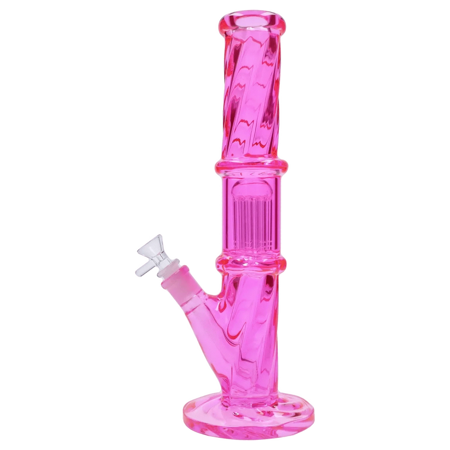 Valiant Distribution Water Pipe DHC Twisted Straight Tube with Tree Perc