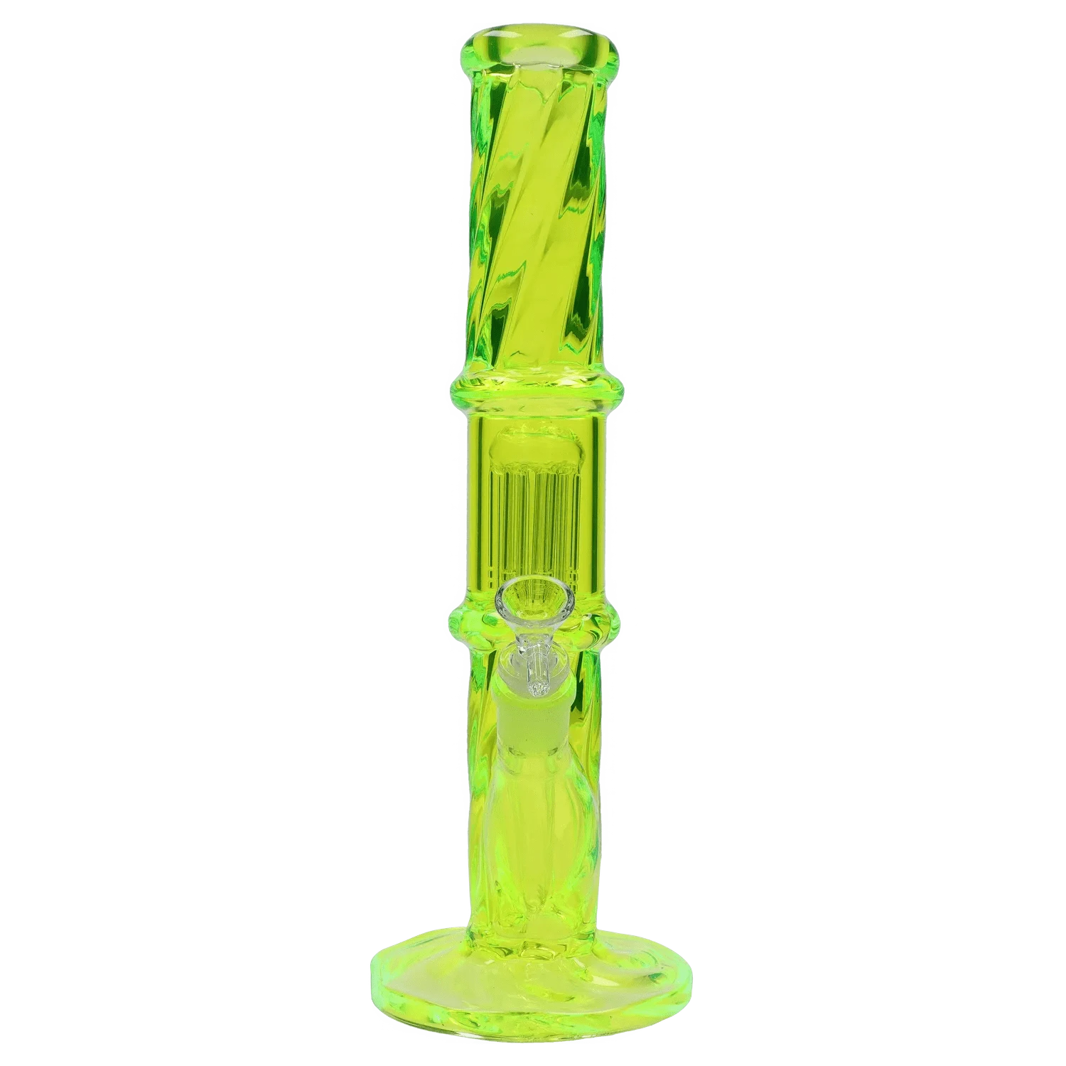 Valiant Distribution Water Pipe DHC Twisted Straight Tube with Tree Perc
