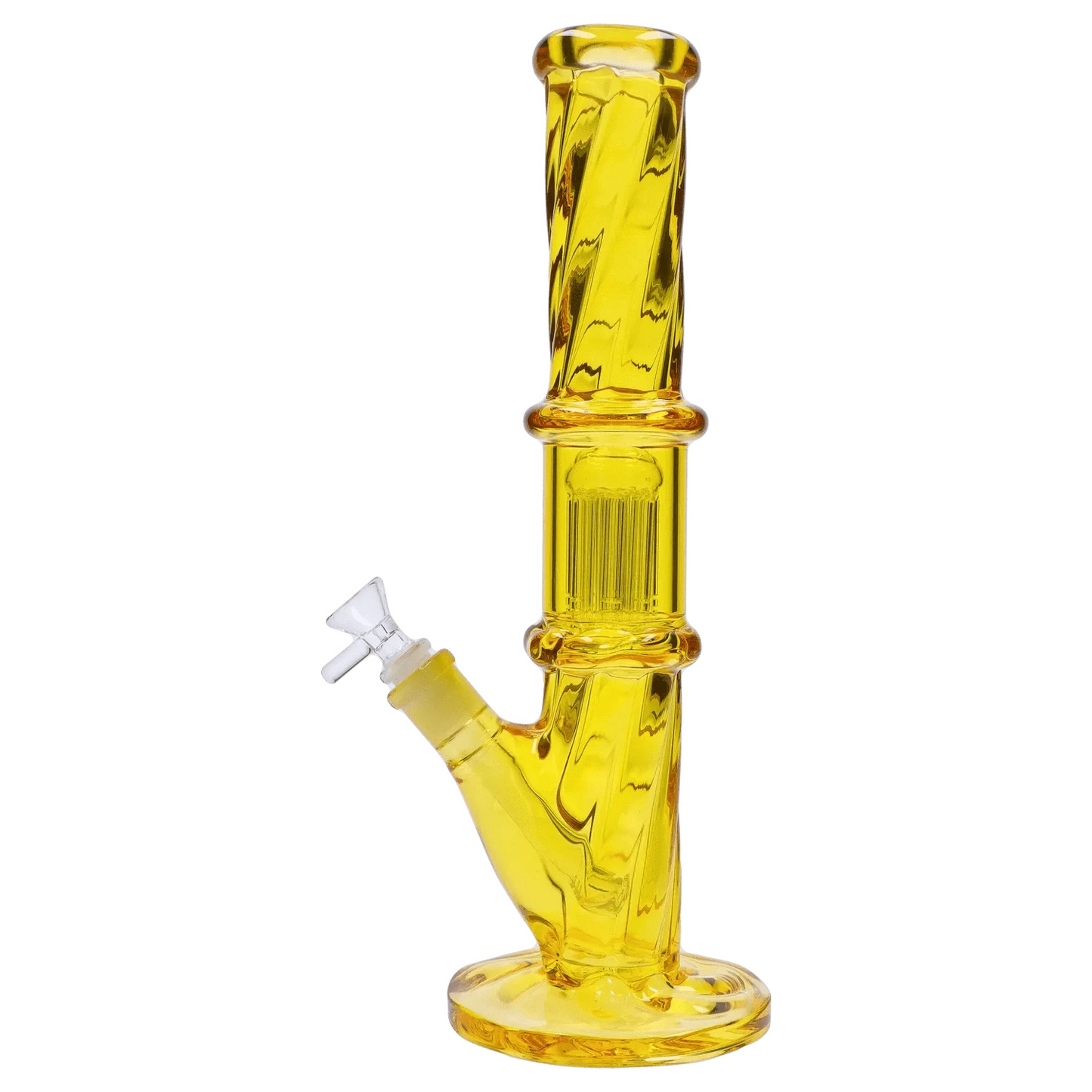 Valiant Distribution Water Pipe DHC Twisted Straight Tube with Tree Perc