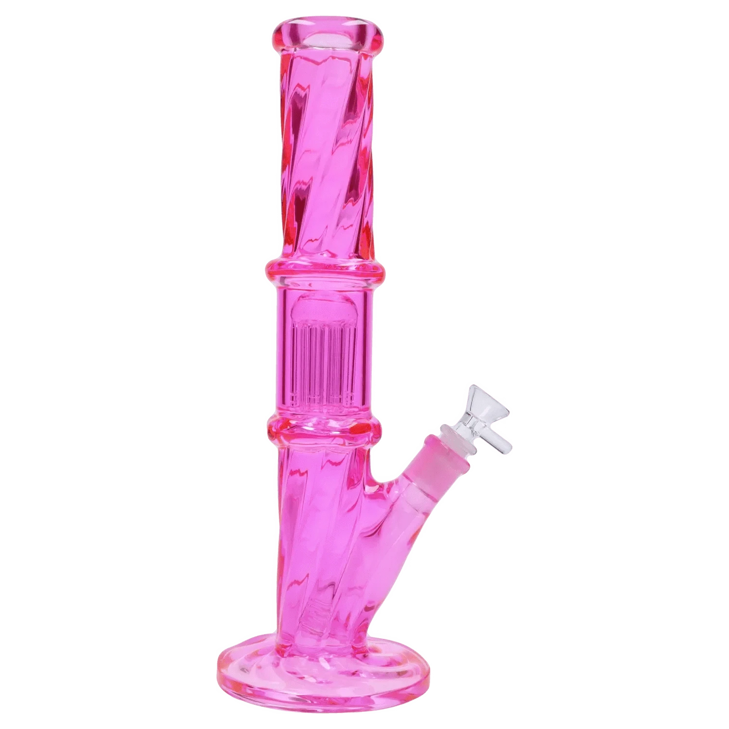 Valiant Distribution Water Pipe DHC Twisted Straight Tube with Tree Perc