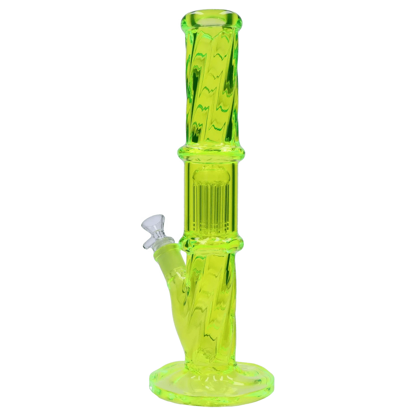 Valiant Distribution Water Pipe DHC Twisted Straight Tube with Tree Perc