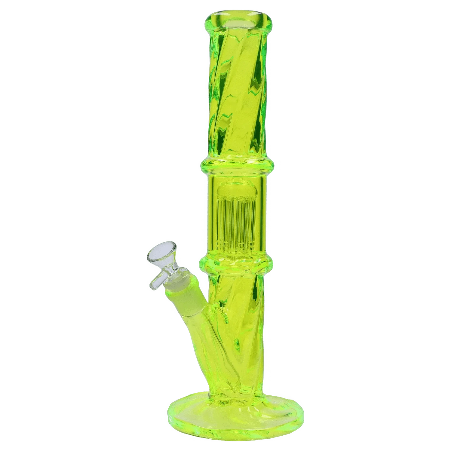Valiant Distribution Water Pipe DHC Twisted Straight Tube with Tree Perc