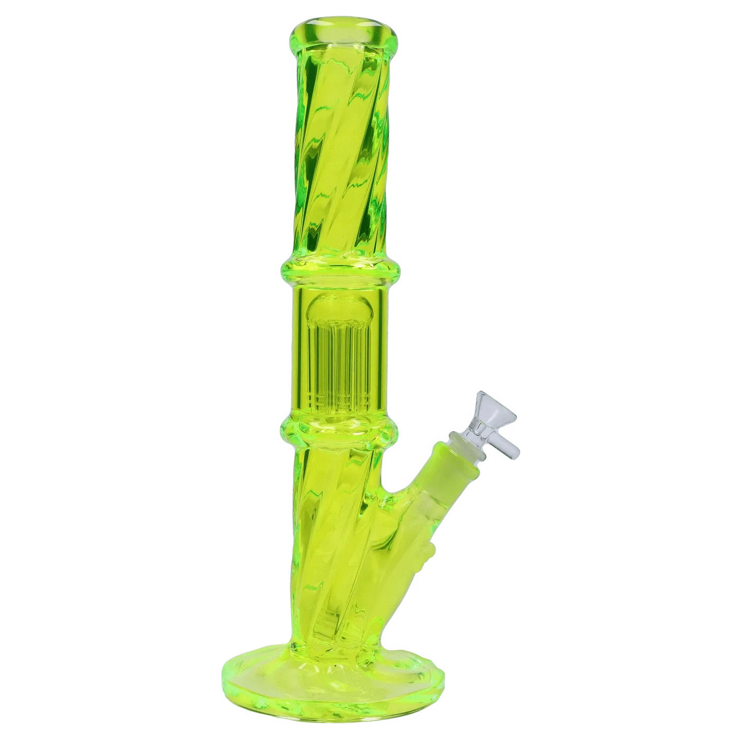 Valiant Distribution Water Pipe DHC Twisted Straight Tube with Tree Perc