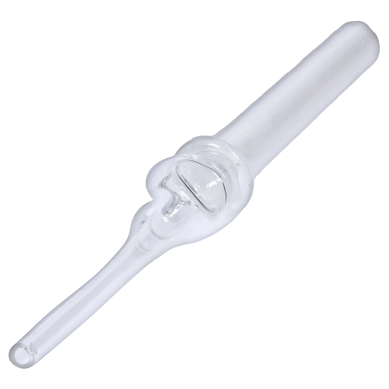 Valiant Distribution White DHC Glass Straw