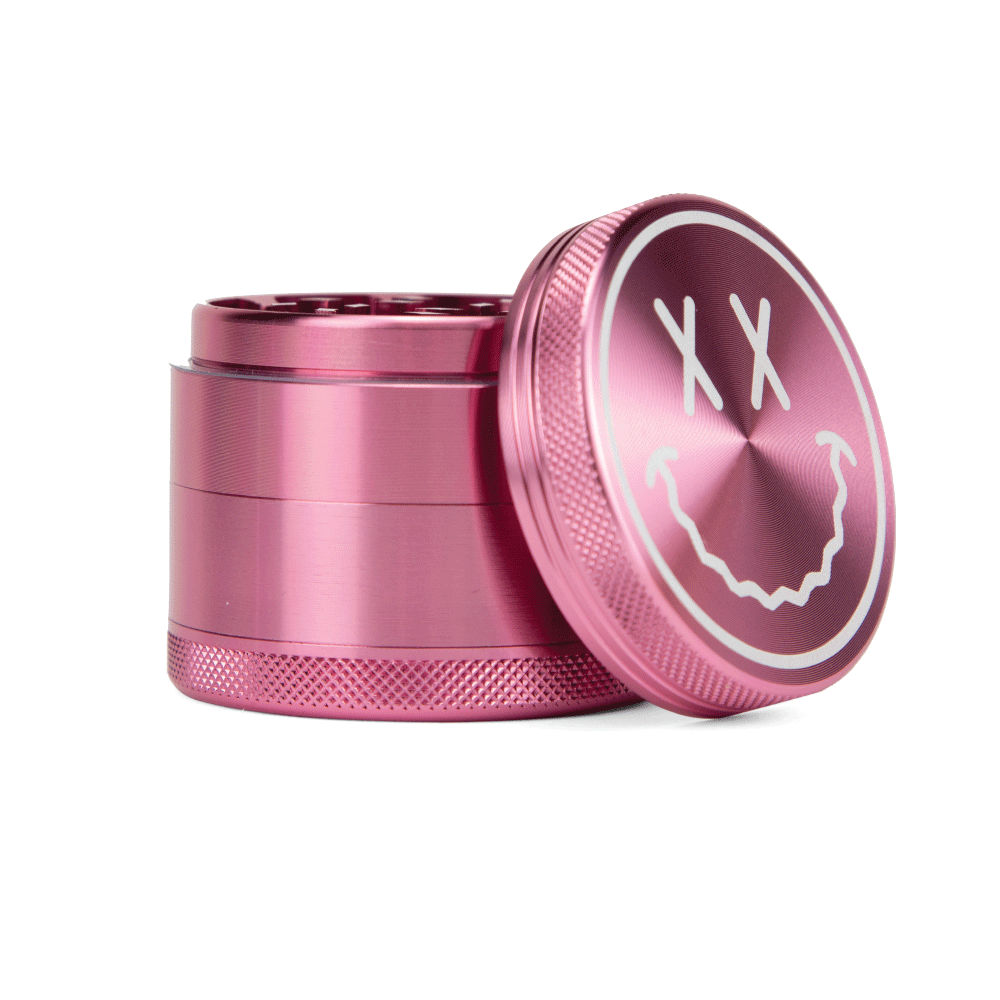 Goody Glass Grinder Pink Goody Big Face Travel Size Grinder