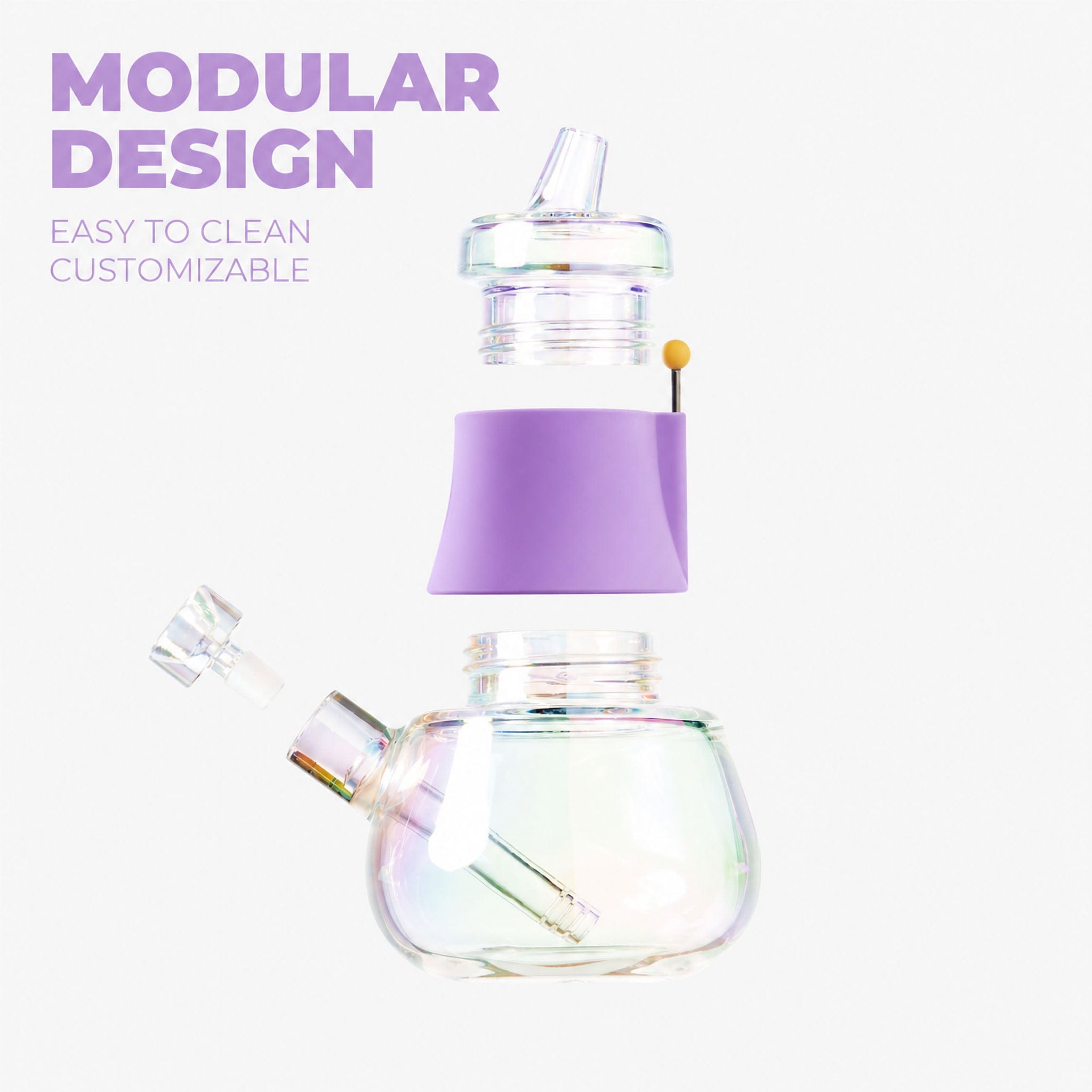 Weeday The Iridescent Bubbler - Lavender
