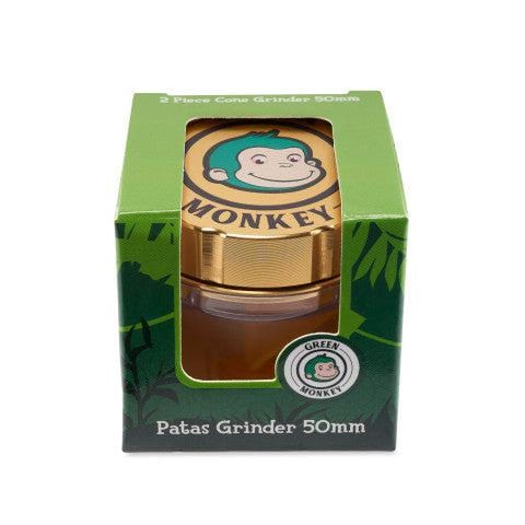 Green Monkey Grinders Patas 50mm Funnel Grinder