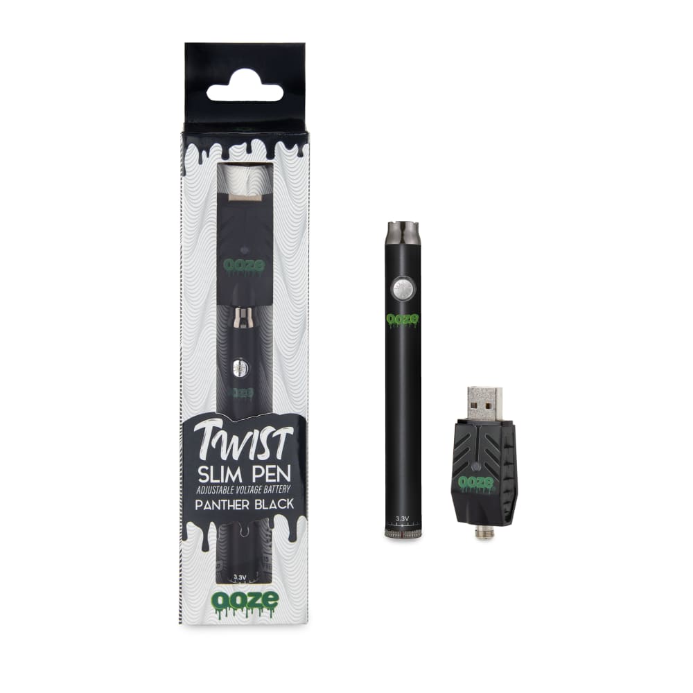 Ooze Slim Twist 510 Vape Pen Battery - 320mAh USB Charger Ooze Slim Twist 510 Vape Pen Battery - 320mAh USB Charger